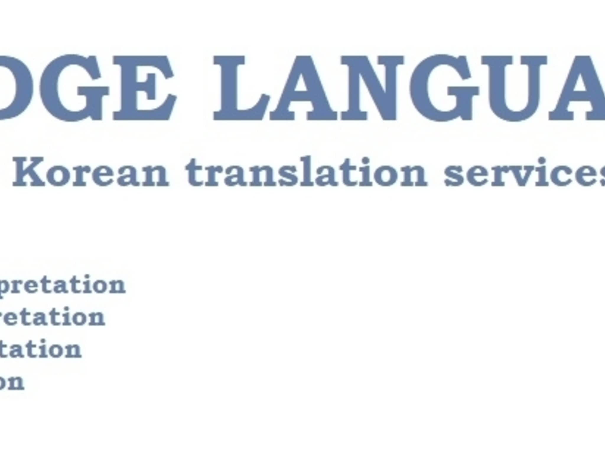 photo Bridge Languages
