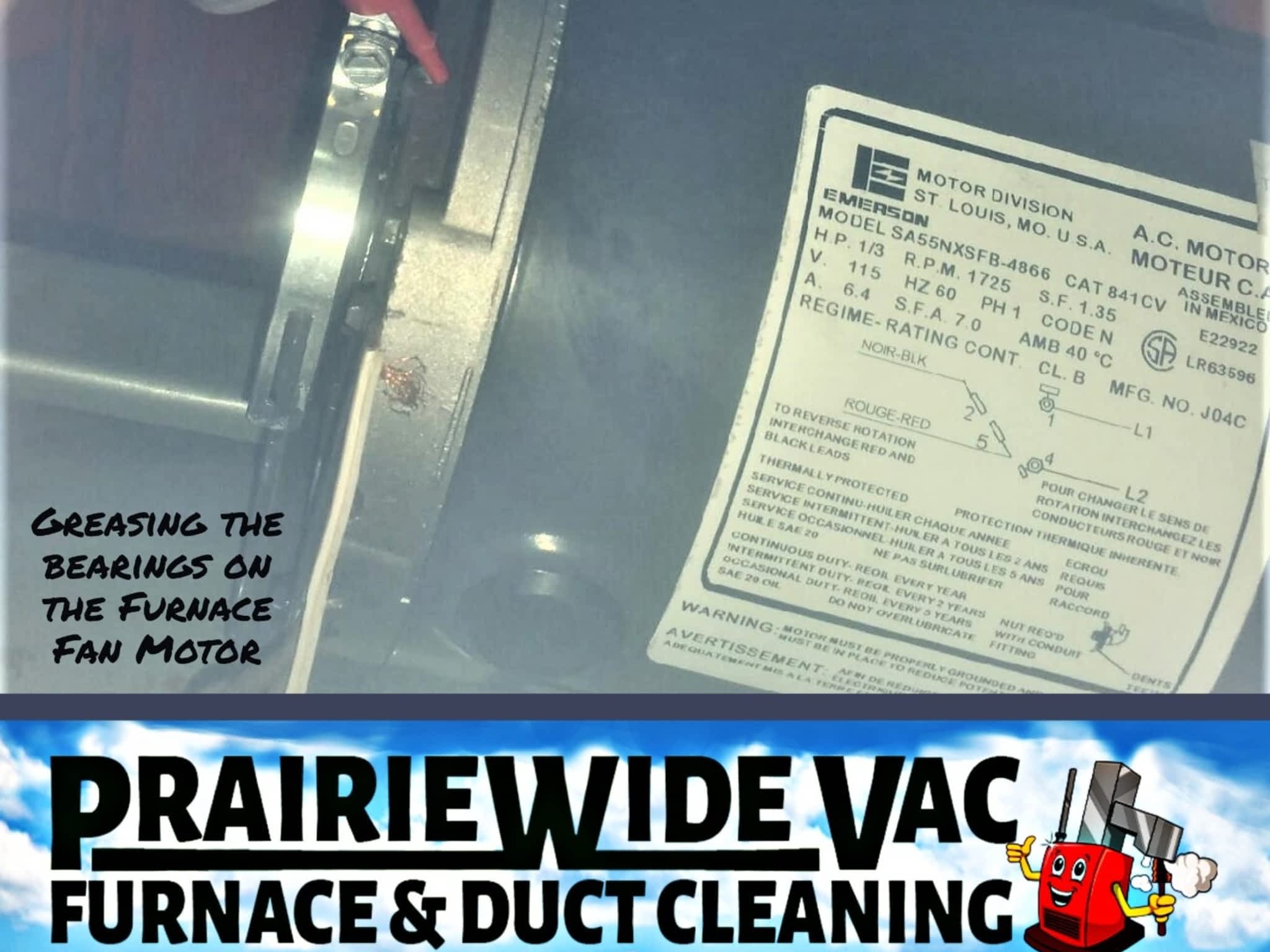photo Prairiewide Vac Furnace & Duct Cleaning Services