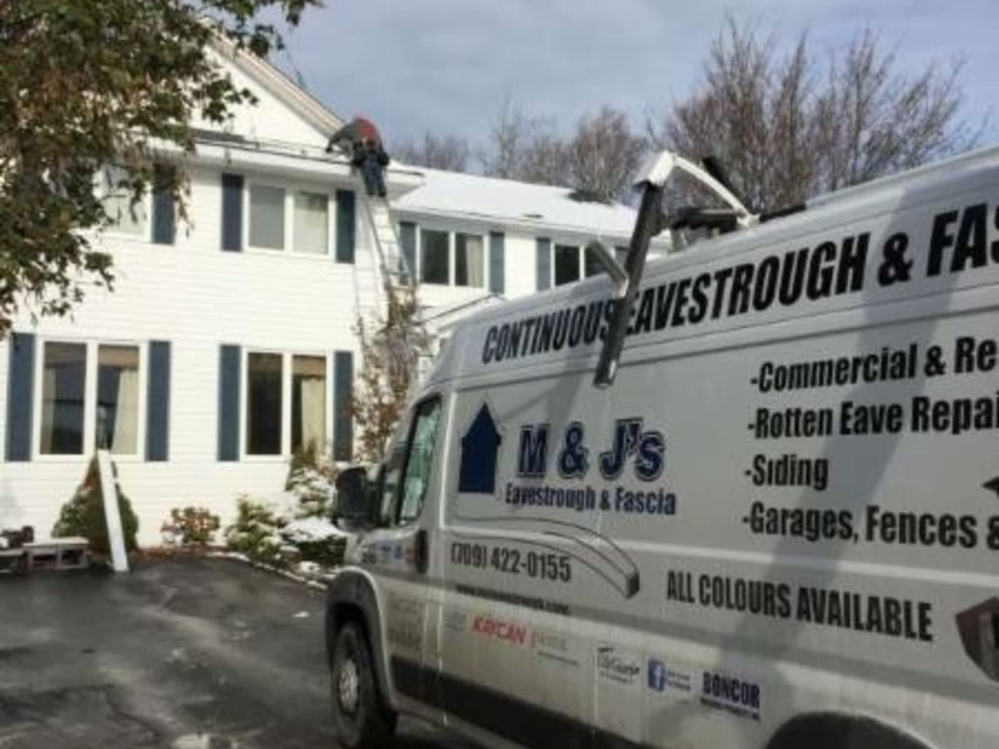 photo M&J's Eavestrough & Contracting