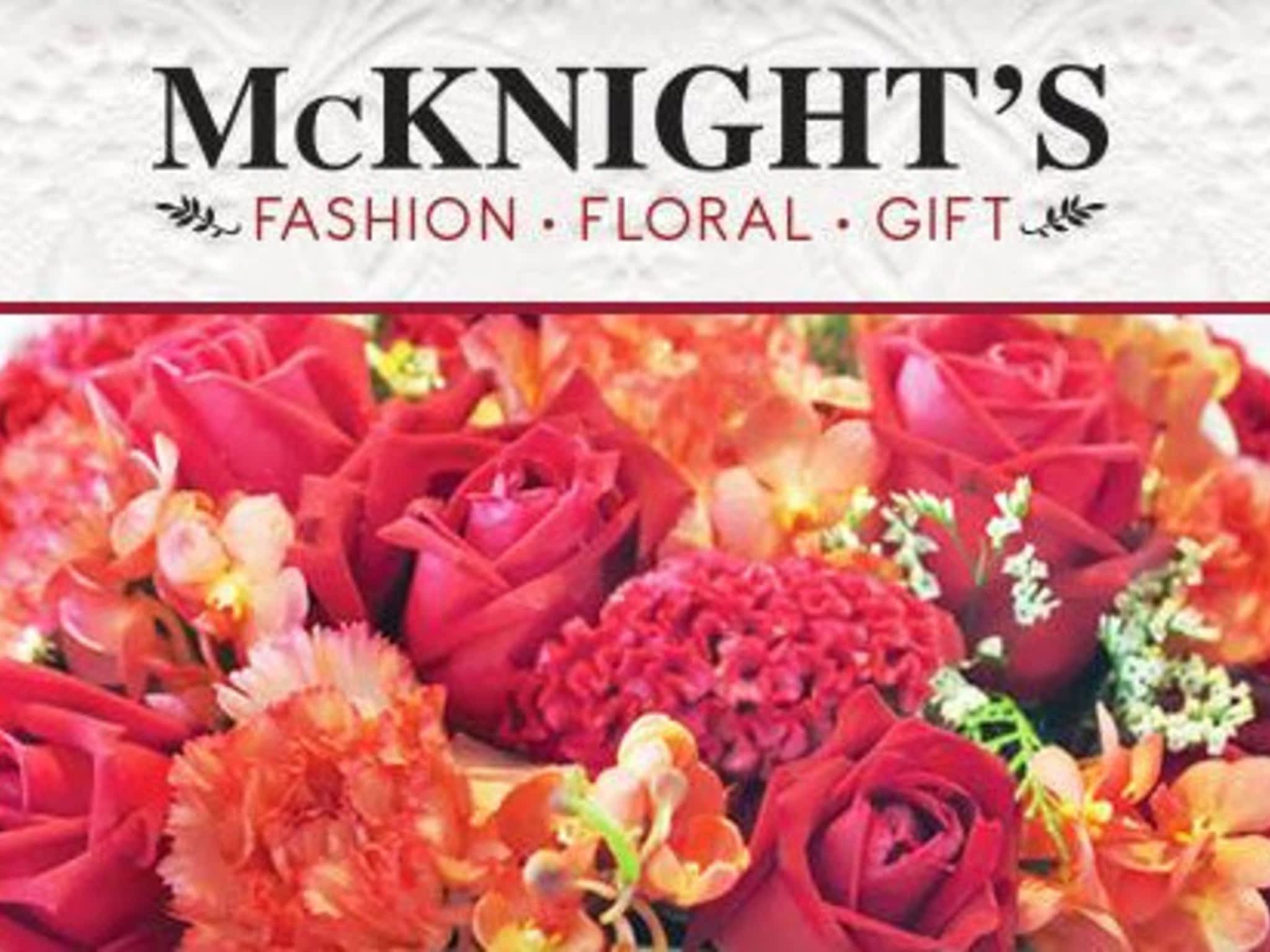 photo McKnight's Fashion Flowers Gifts