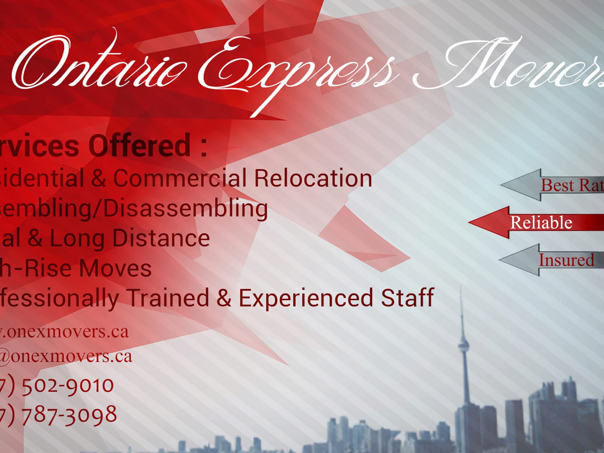 photo Ontario Express Movers