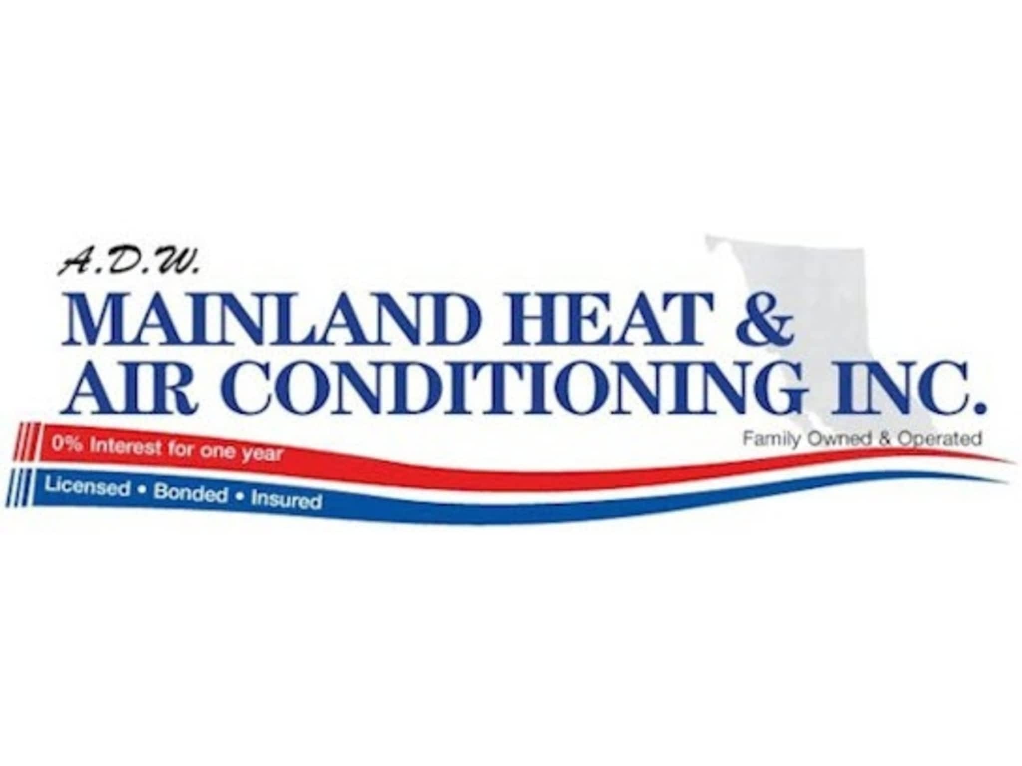 photo ADW Mainland Heat and Air Conditioning