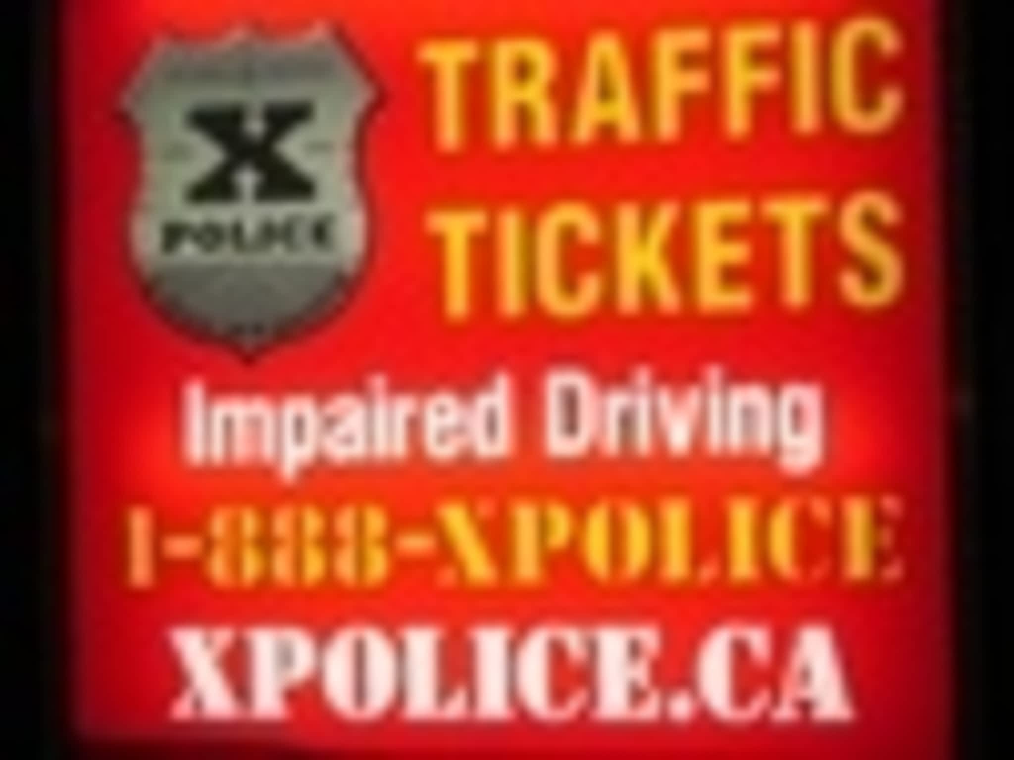 photo XPOLICE Traffic Ticket Services