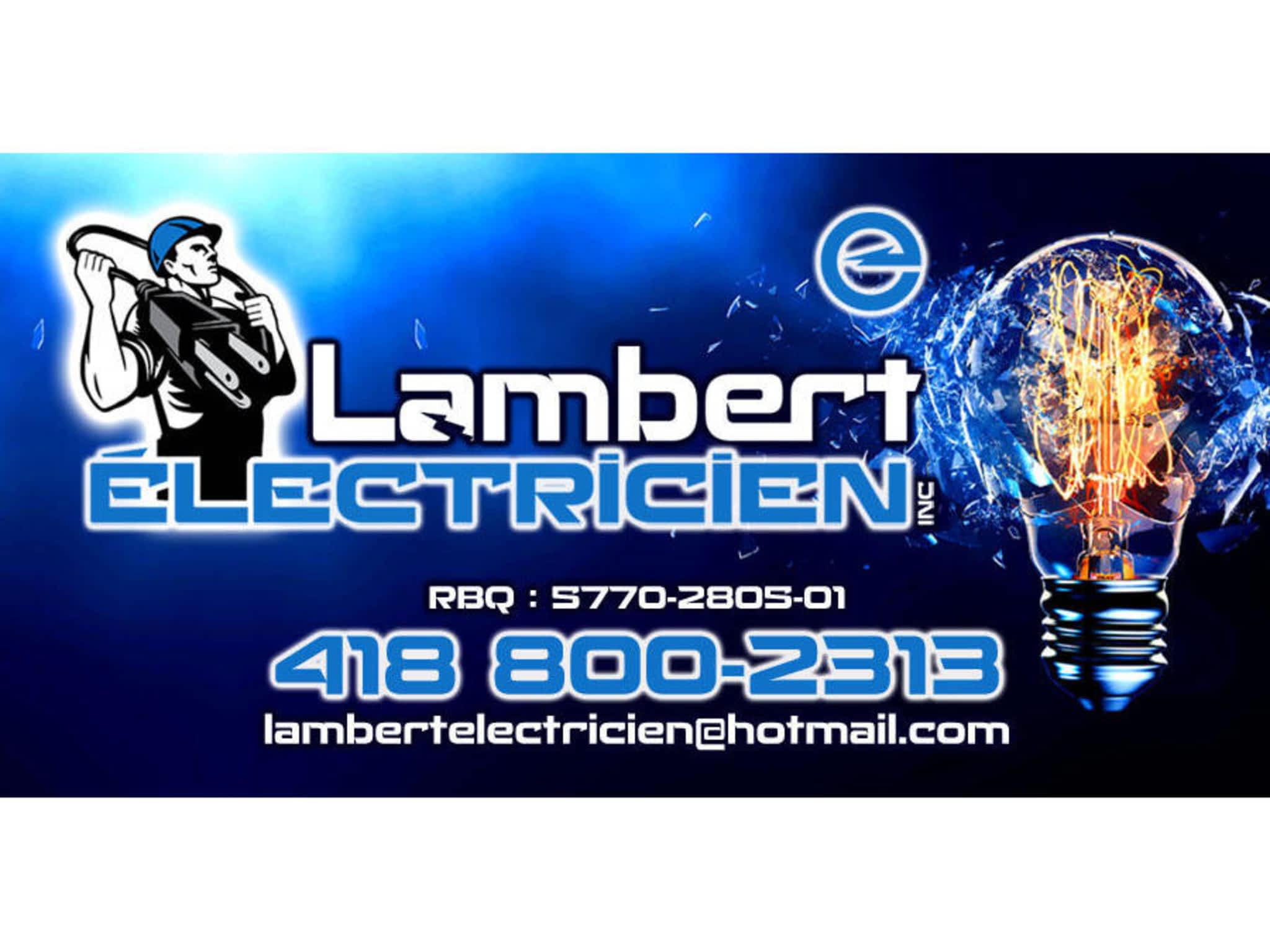 photo Lambert Électricien Inc.