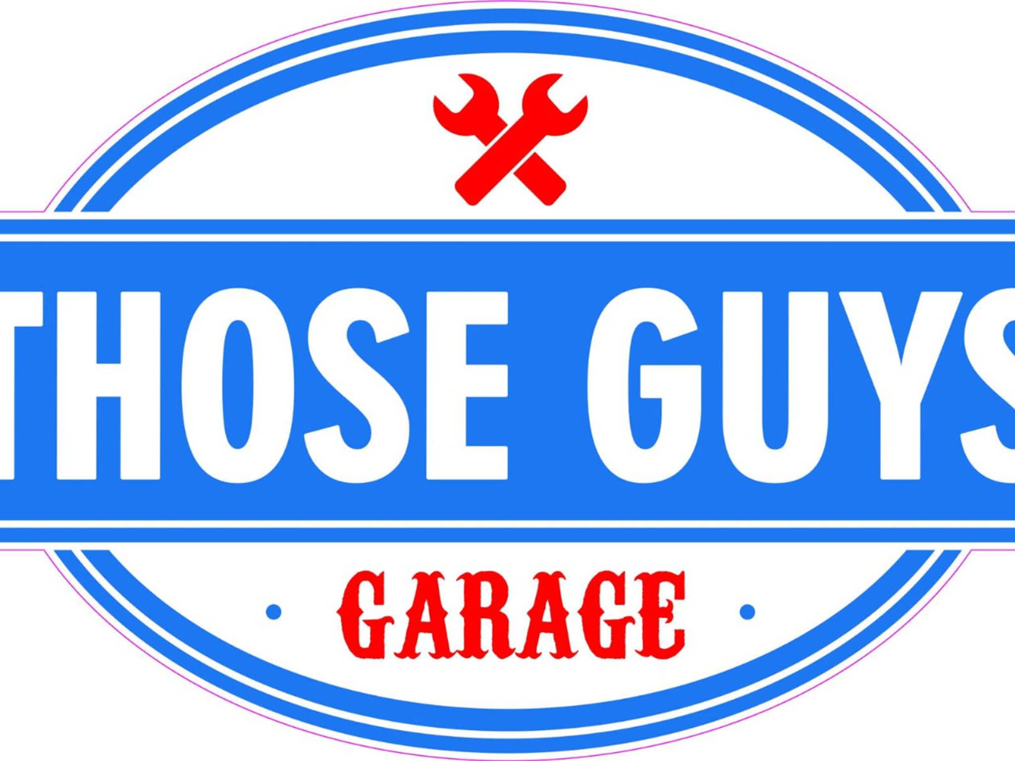 photo Those Guys Garage