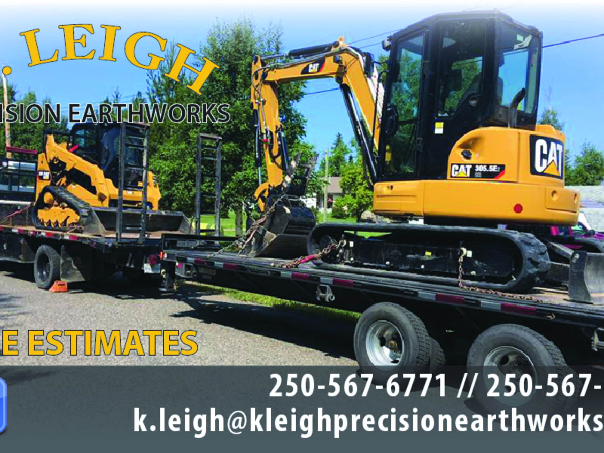 photo K Leigh Precision Earthworks LTD.