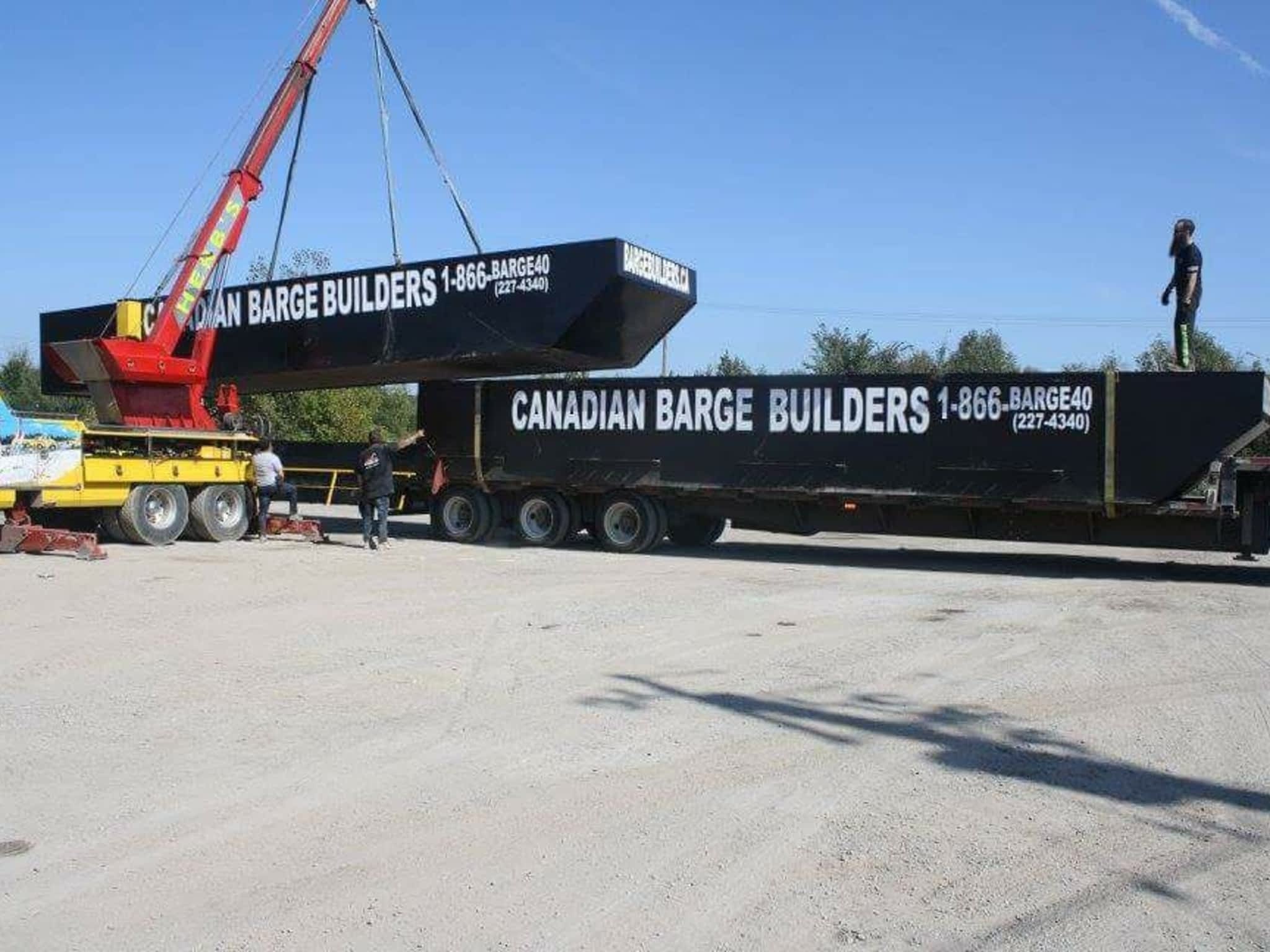photo Canadian Barge Builders