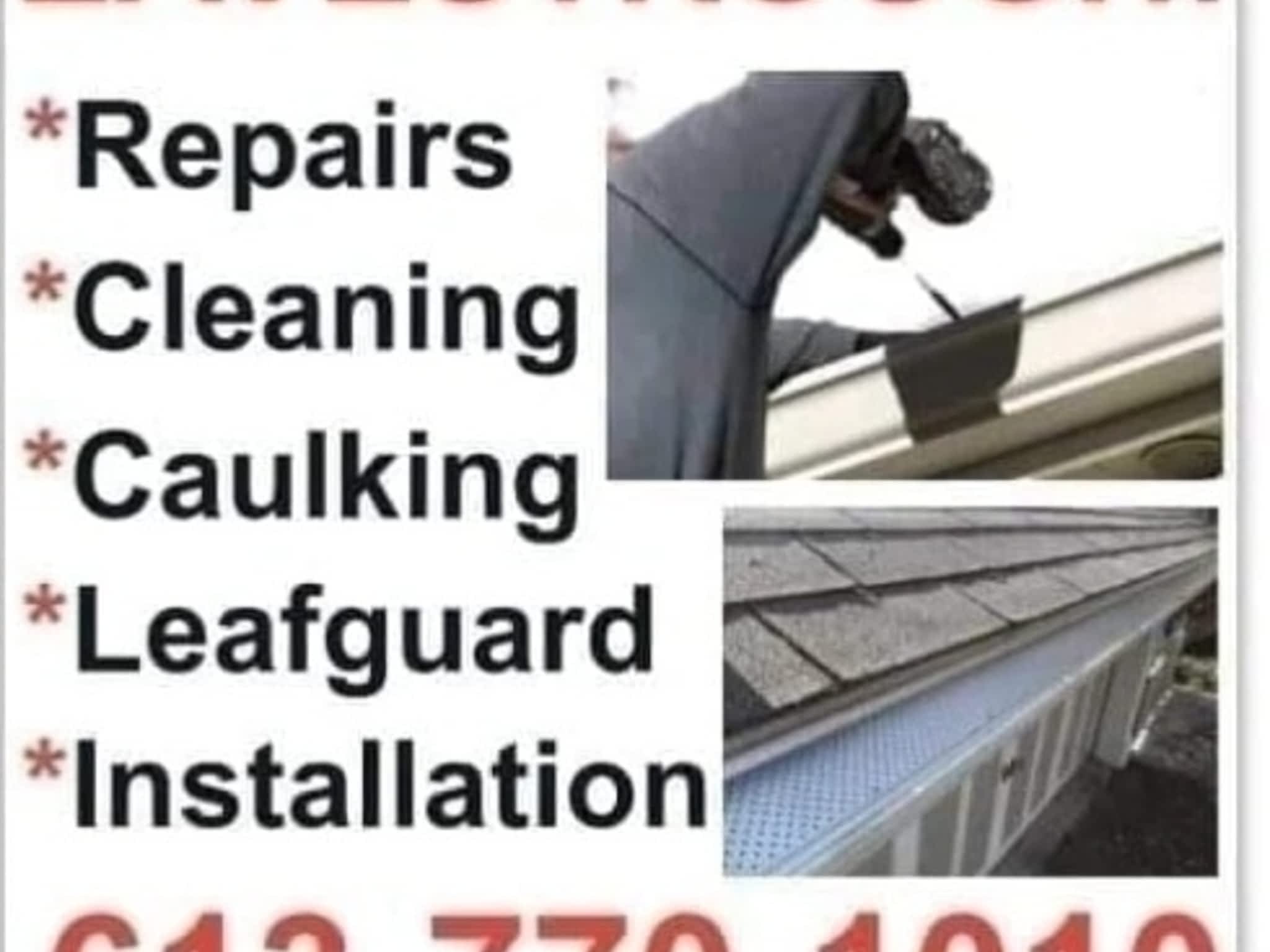 photo B.W's Eavestrough Services