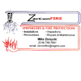 View Zarcon Fire Zarzycki Contracting Inc’s Stratford profile