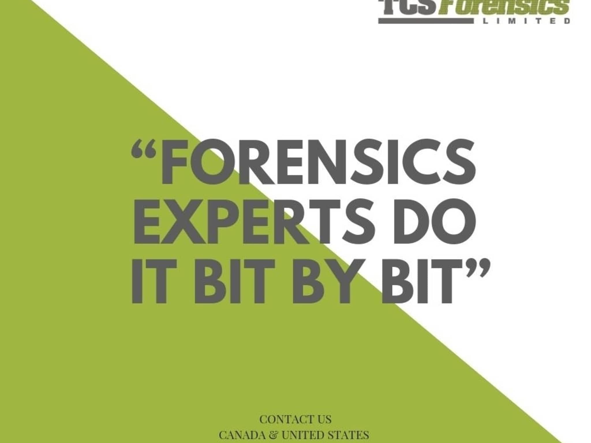photo TCS Forensics Limited