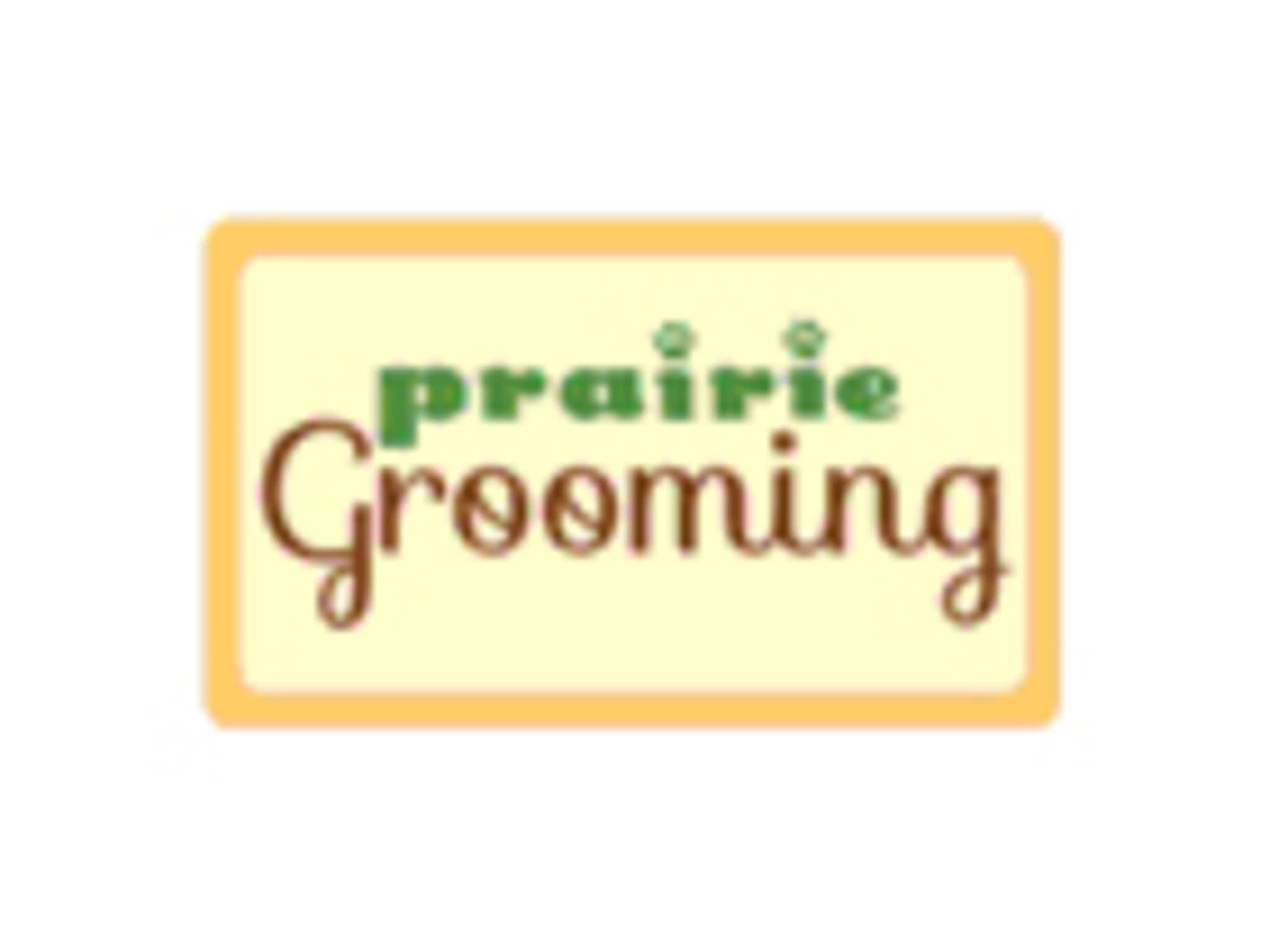 photo Prairie Grooming & Training