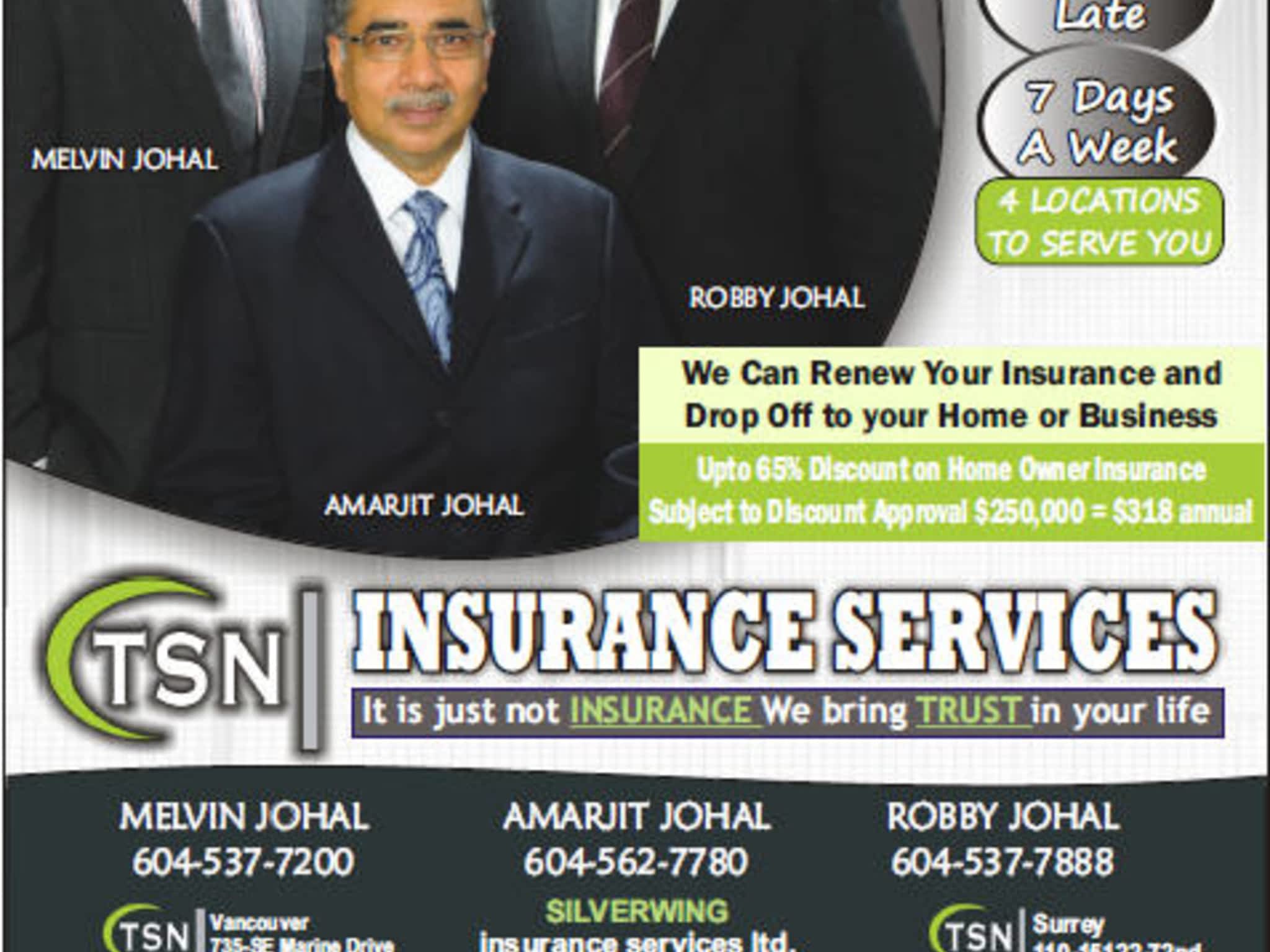 photo TSN Insurance Services Ltd