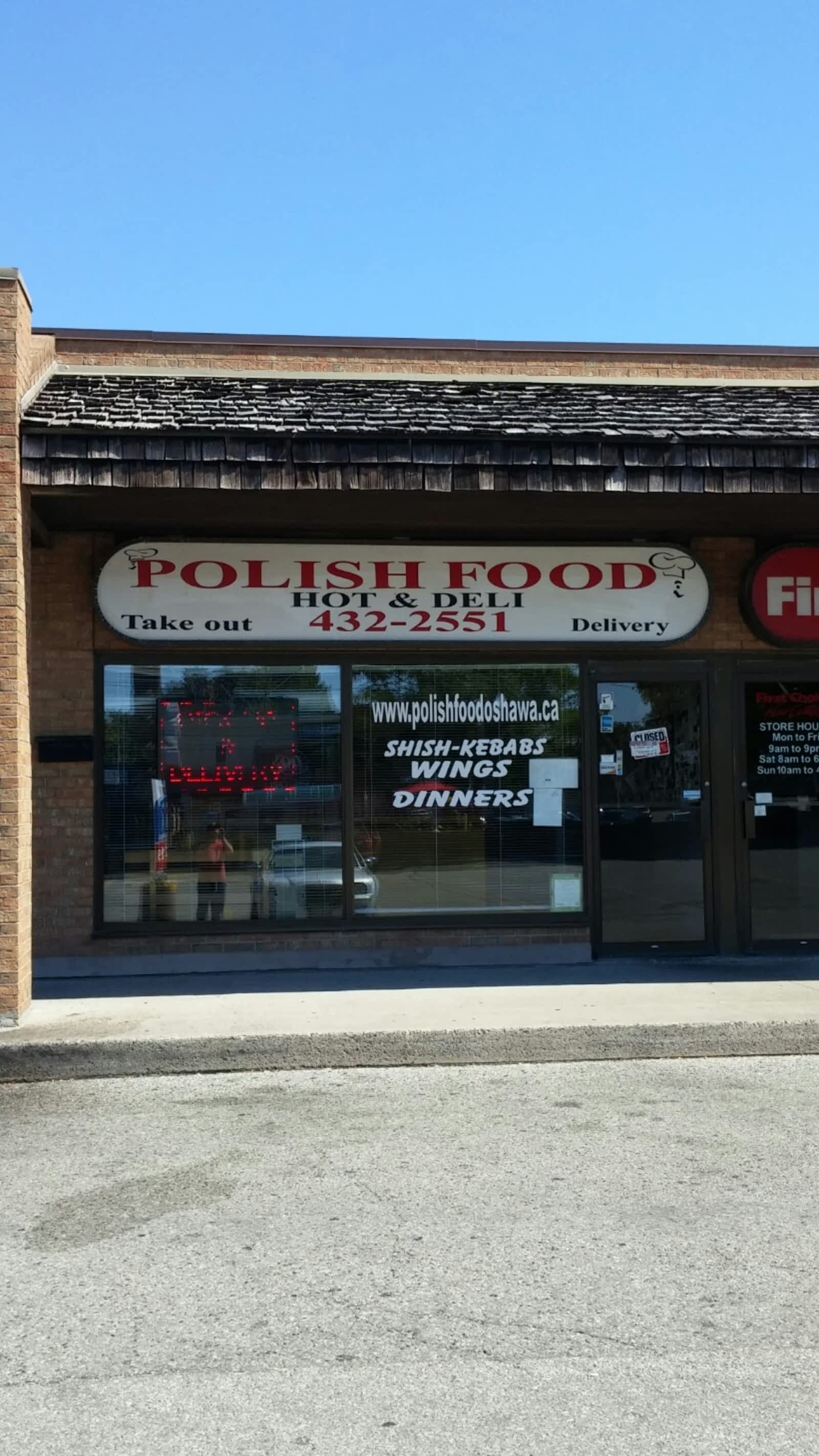 Polish Food Hot Deli Menu, Hours & Prices 3A1051 Simcoe St N