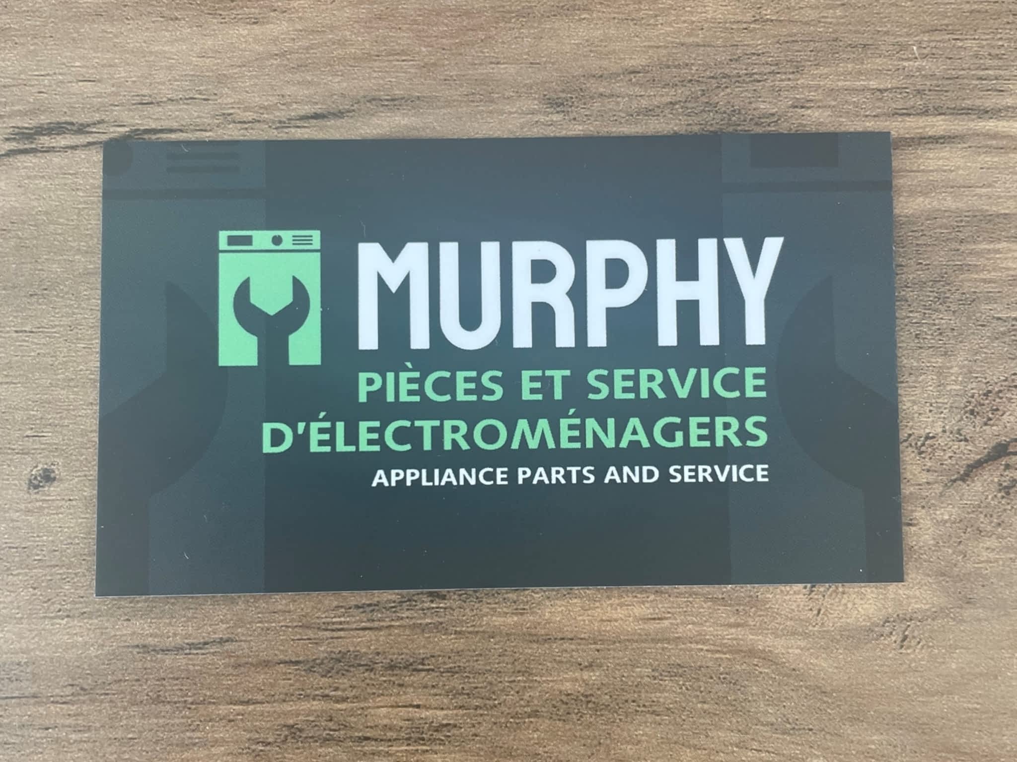 photo Service D'Appareils Ménagers C Murphy Inc