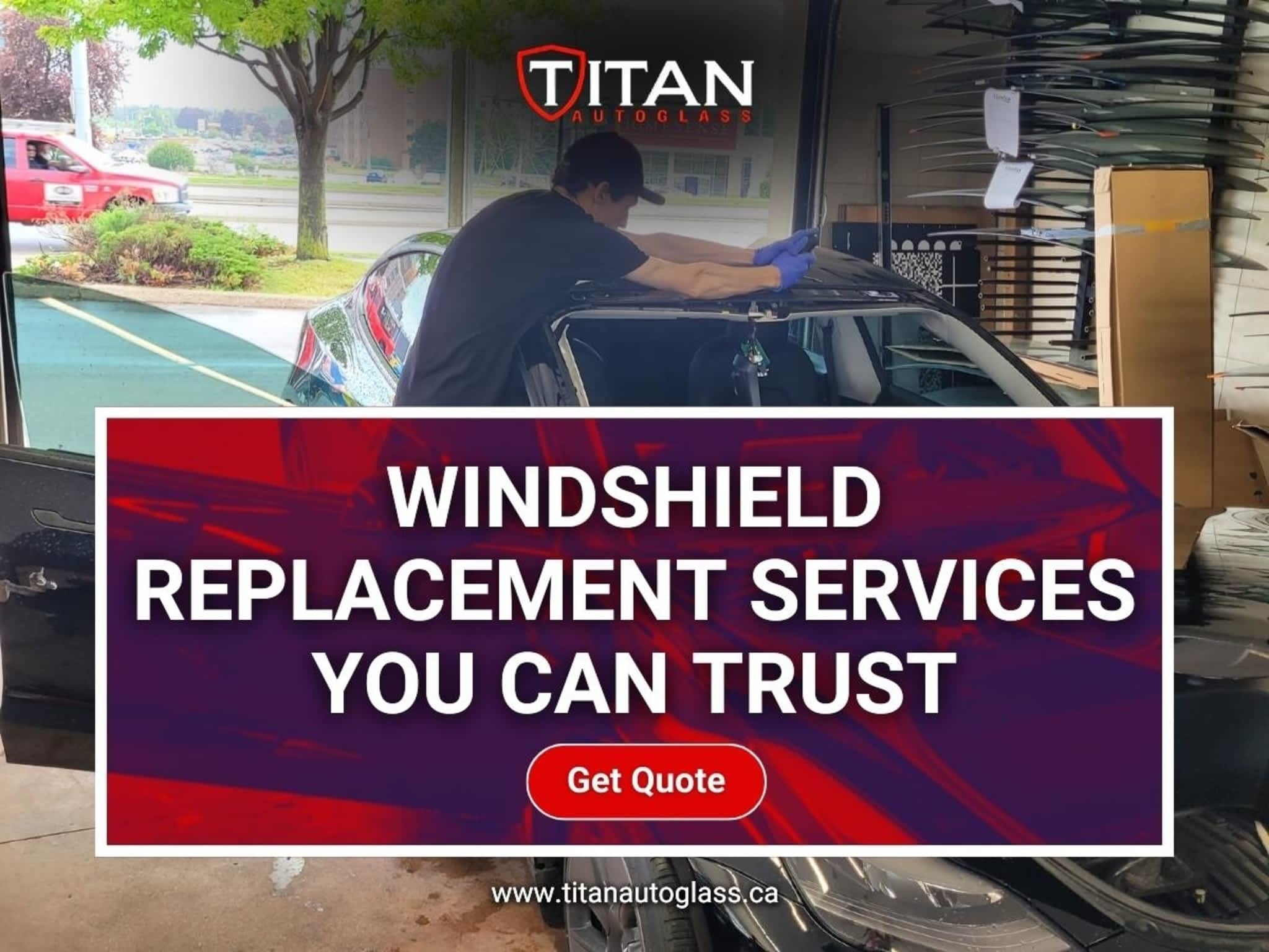 photo Titan Auto Glass Guelph - Car glass Windshield repair