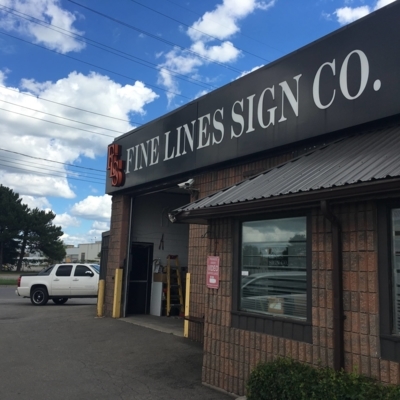 Fine Lines Sign Co - Signs