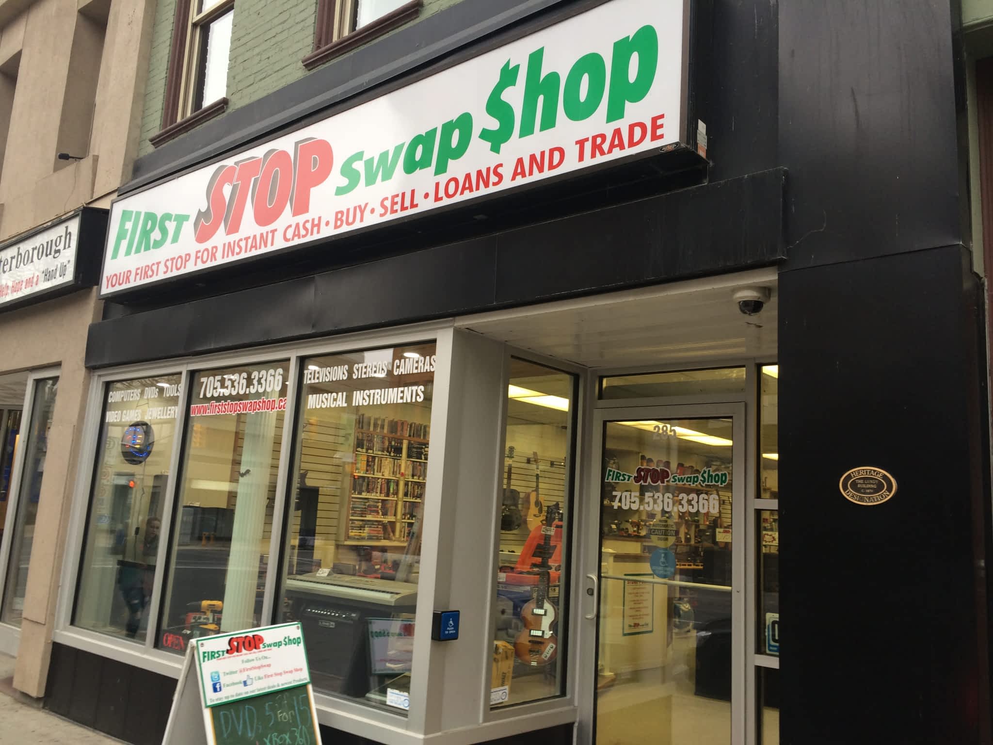 photo First Stop Swap Shop