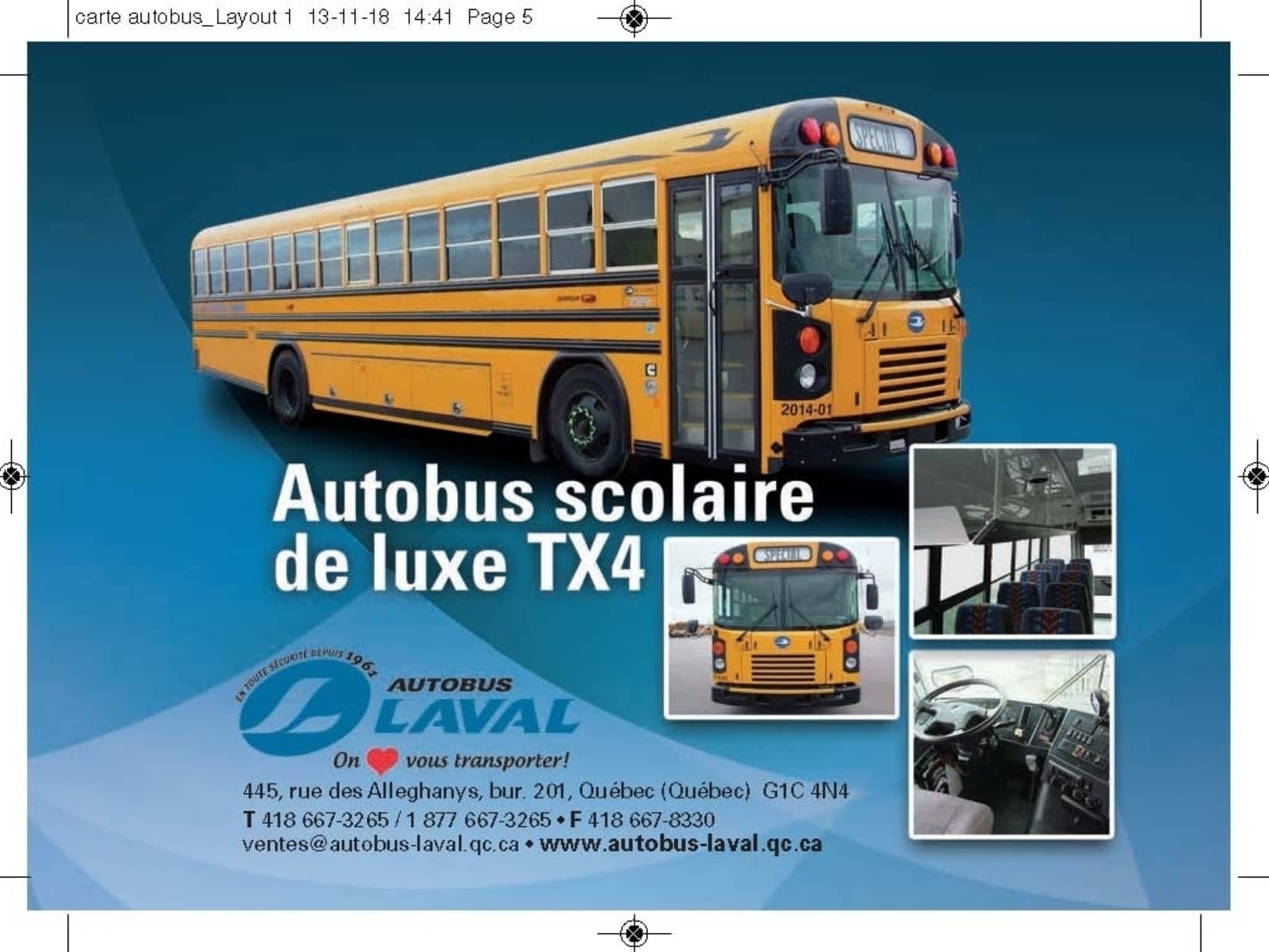photo Autobus Laval Ltée