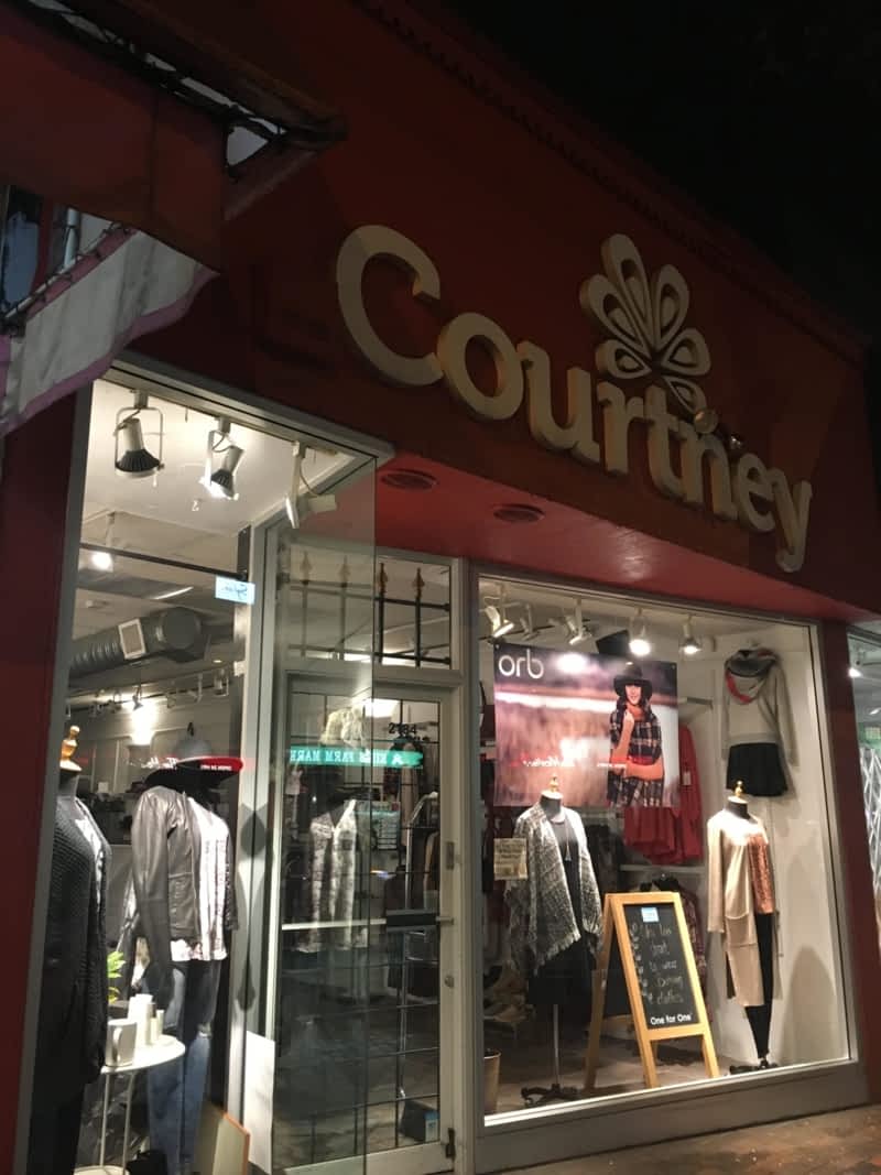 Courtney Boutique Opening Hours 2184 41st Ave W Vancouver BC