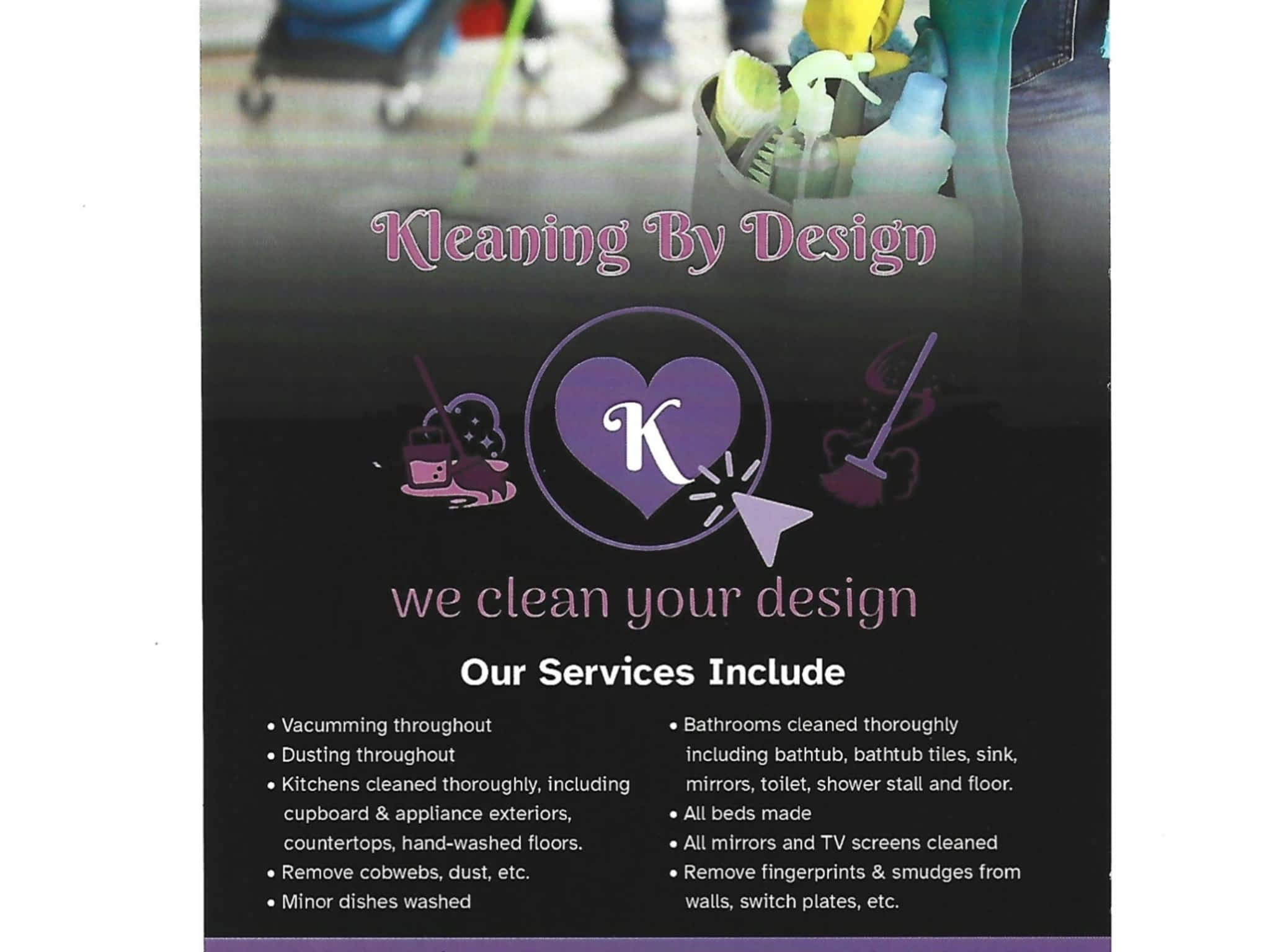 photo Kleaning By Design