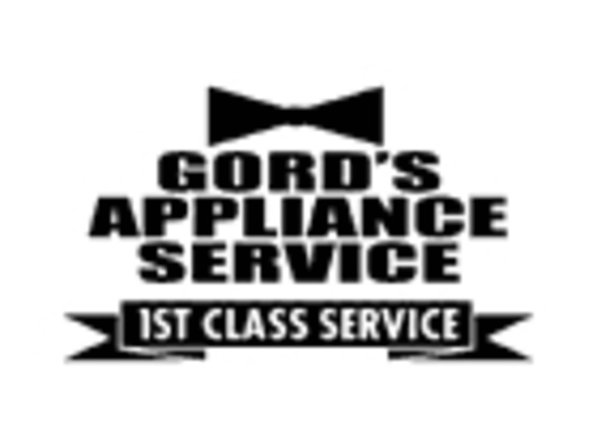 photo Gord's Appliance Service