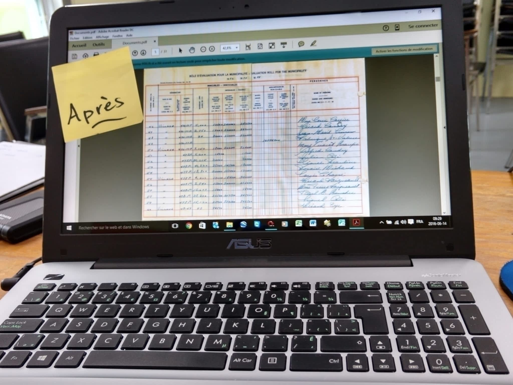 photo Numérisation NLM