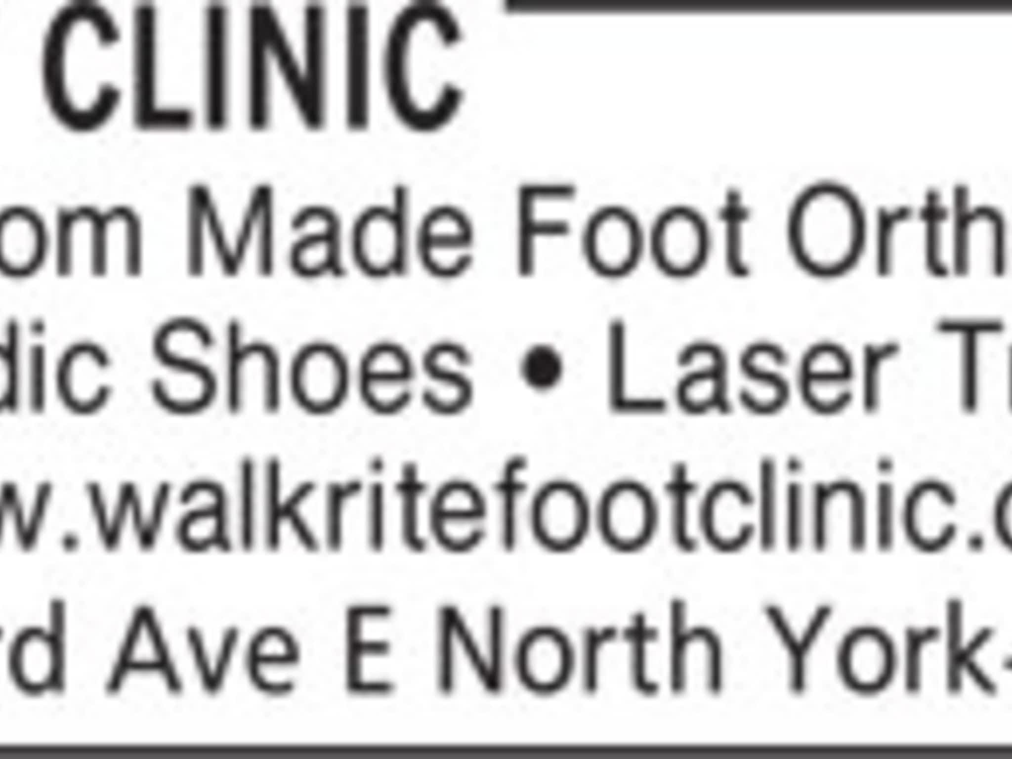 photo Walkrite Foot Clinic