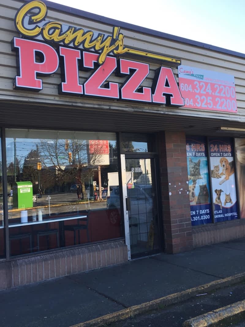 Camy's Pizza - Menu, Hours & Prices - 5688 Fraser St, Vancouver, BC
