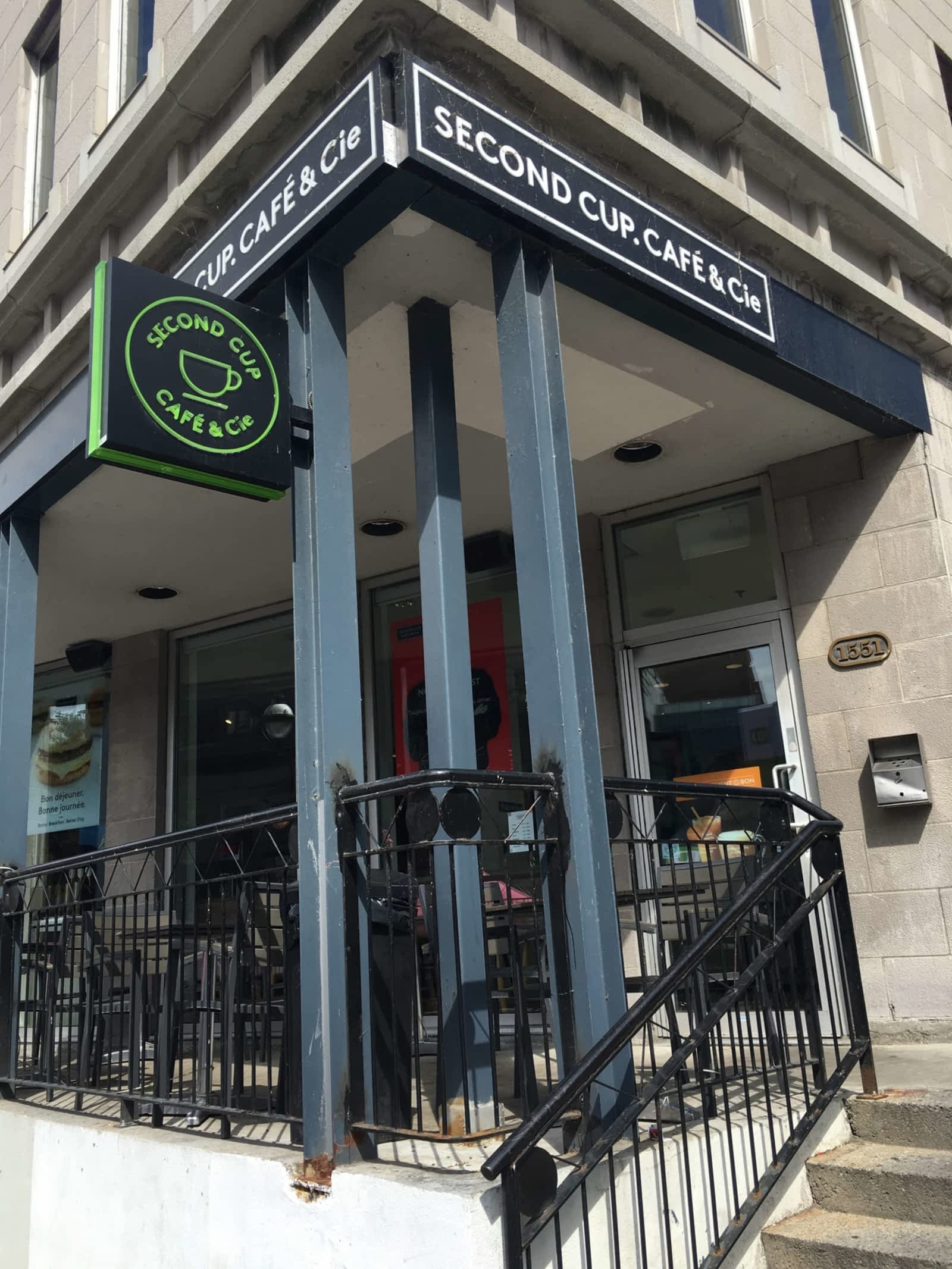 Second Cup CAFÉ & Cie avec Pinkberry yogourt glacé Horaire d