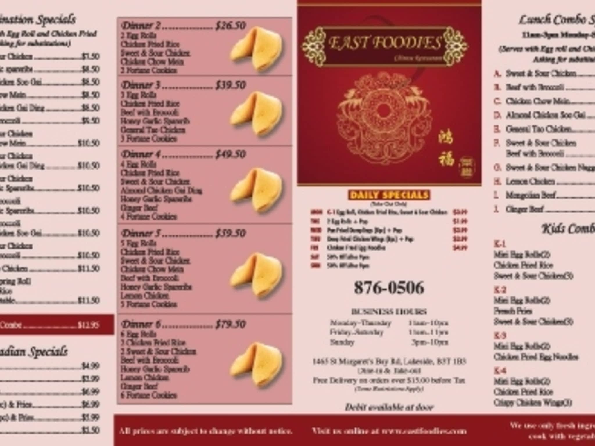 photo East Foodies Chinese Restaurant Ltd