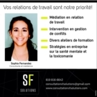 Consultation SF Solutions - Conseillers en ressources humaines