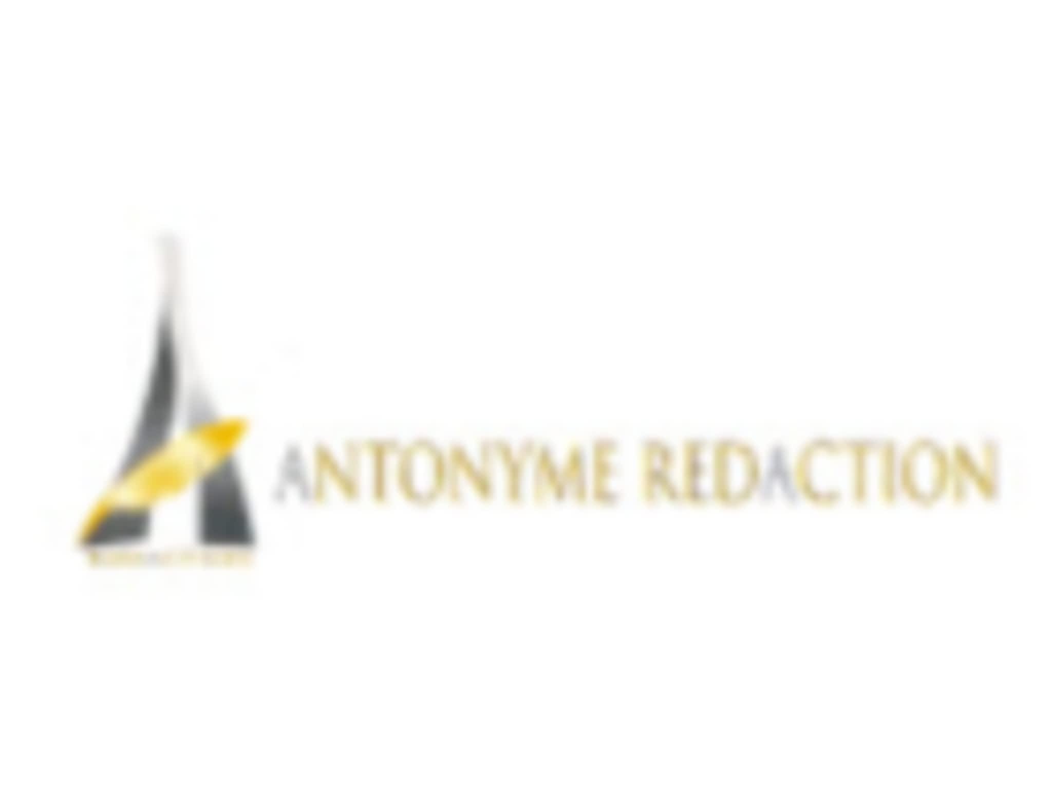 photo Antonyme Rédaction