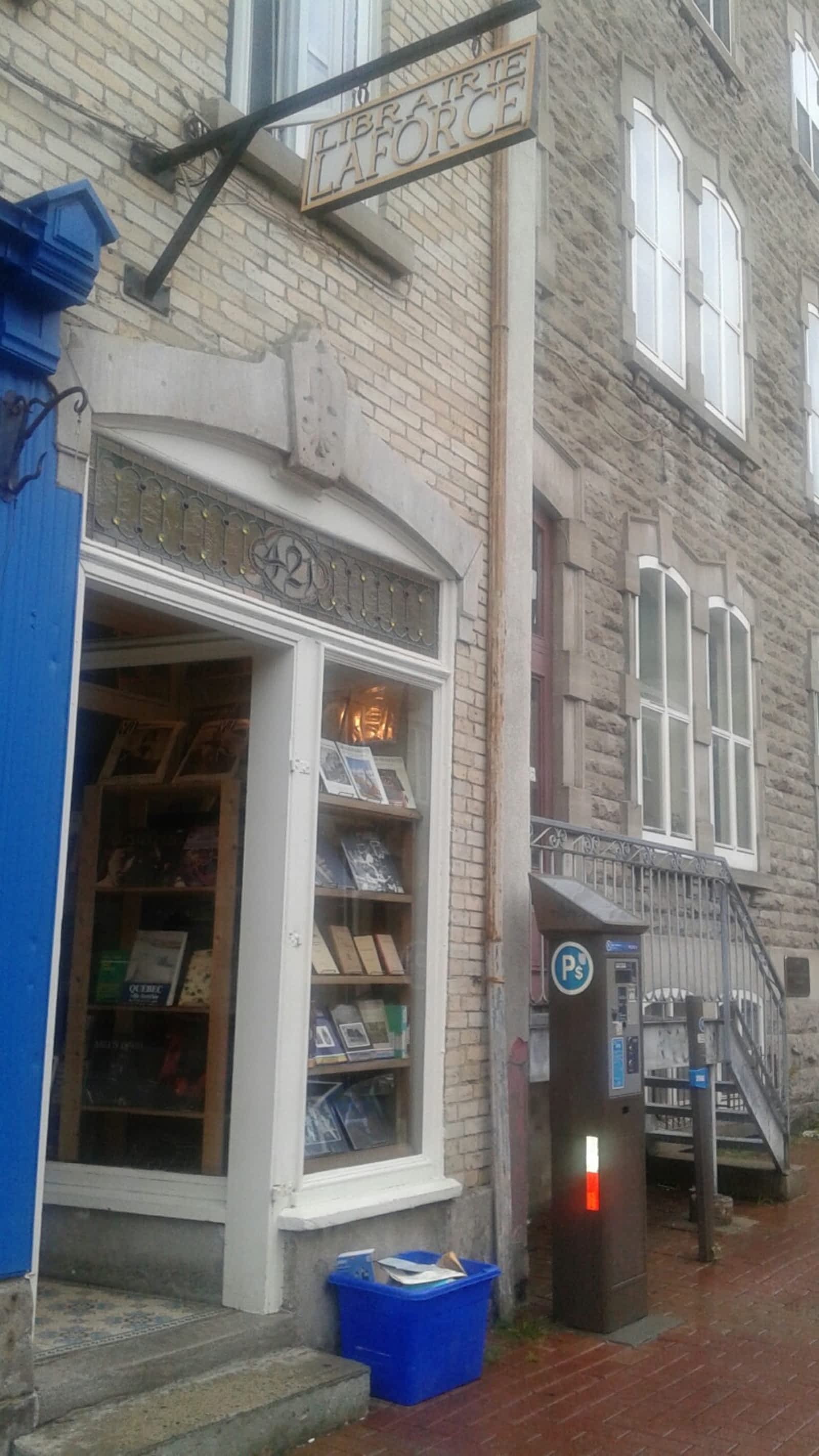 Librairie Laforce Opening Hours 541, rue SaintJean, Québec, QC