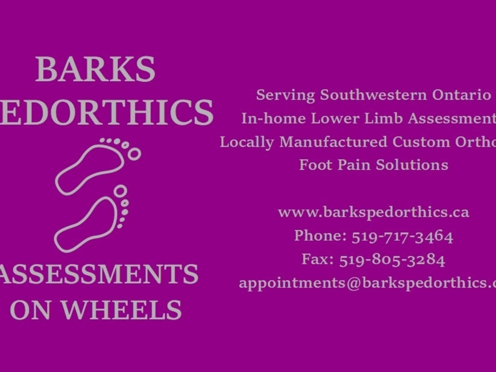 photo Barks Pedorthics