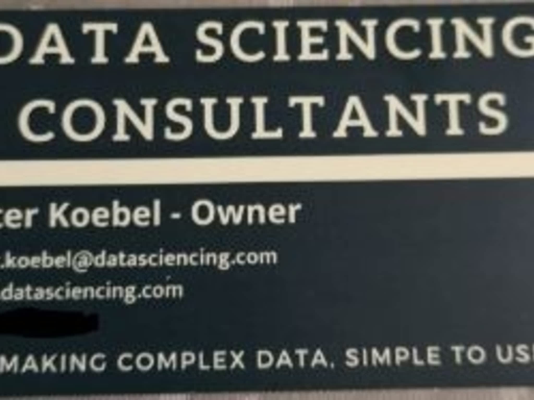 photo Data Sciencing Consultants