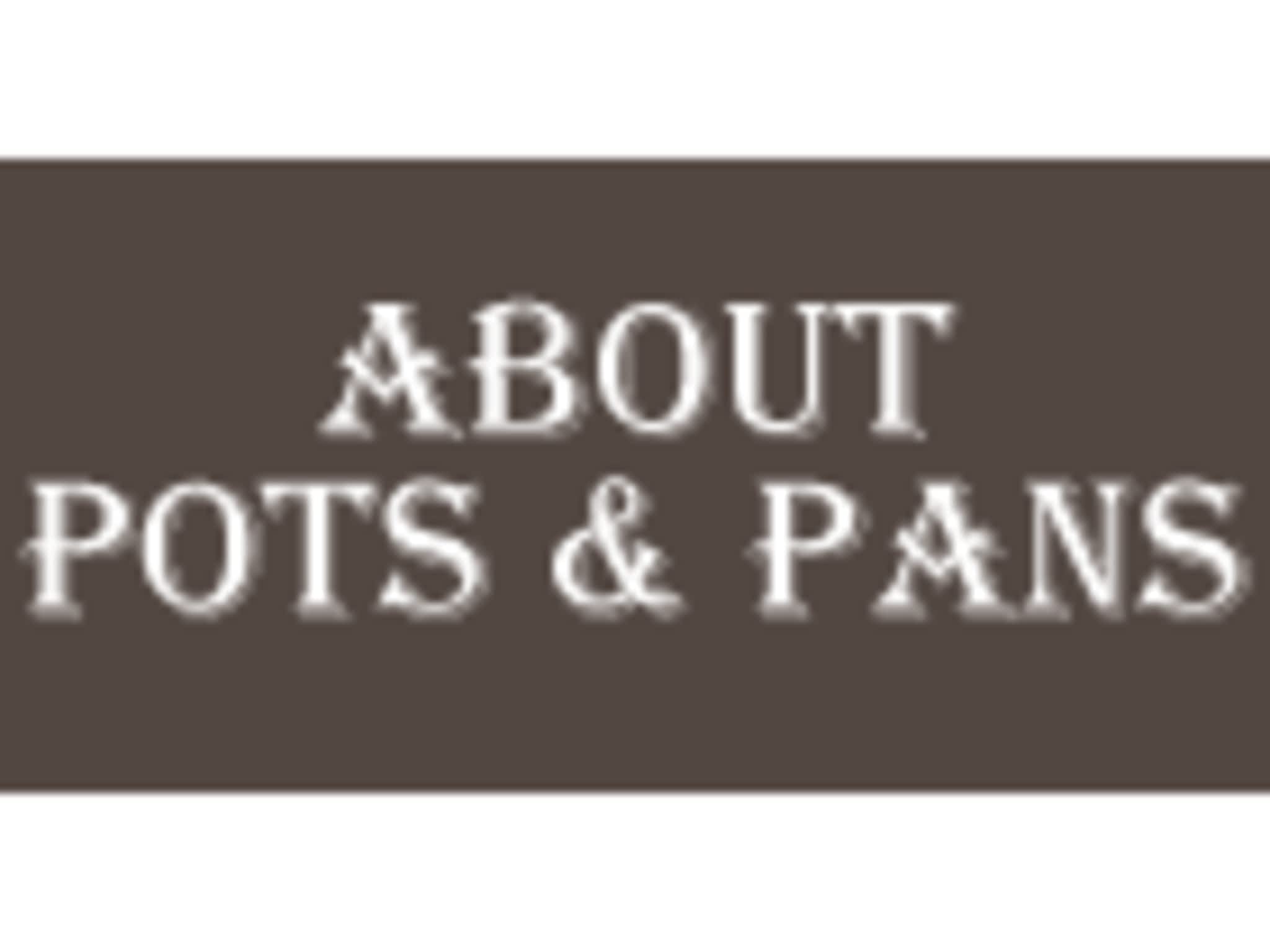 photo About Pots & Pans