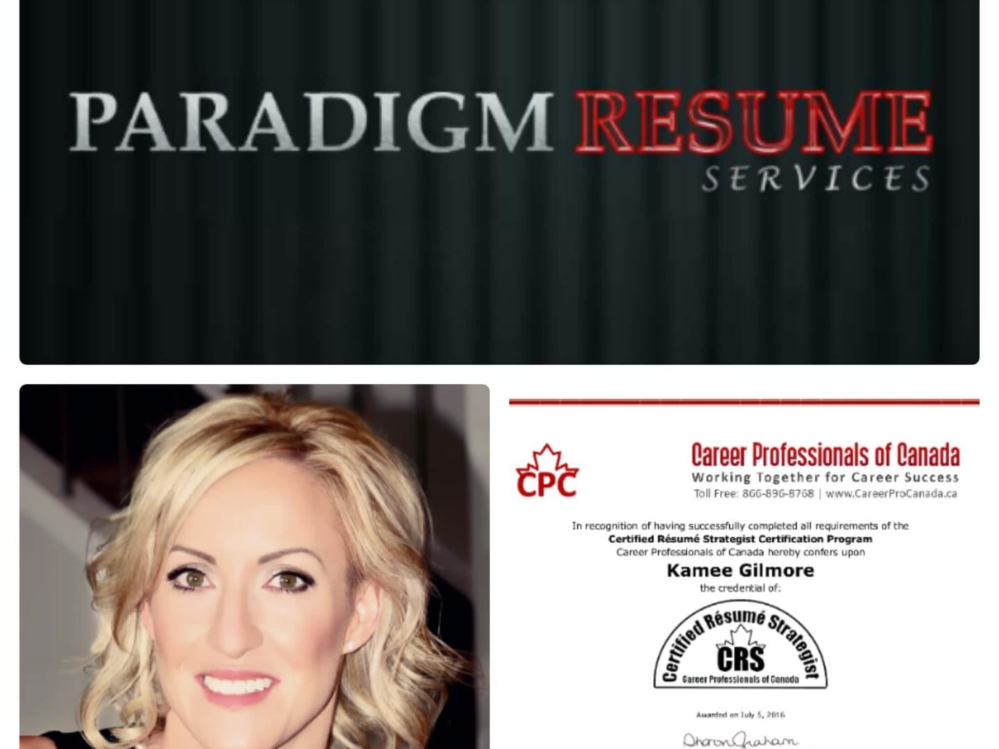 photo Paradigm Resume Services