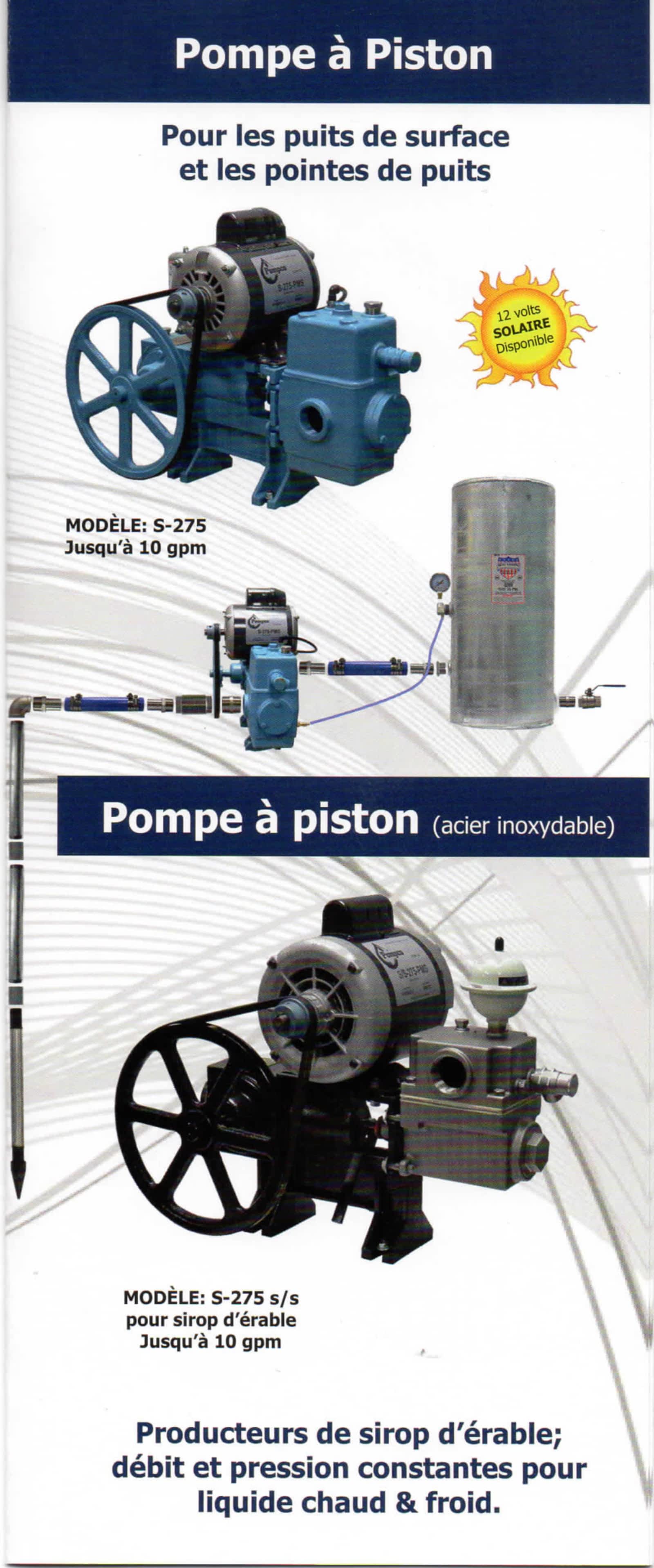 Réparations Dr Pompe Et Filtration Inc Opening Hours