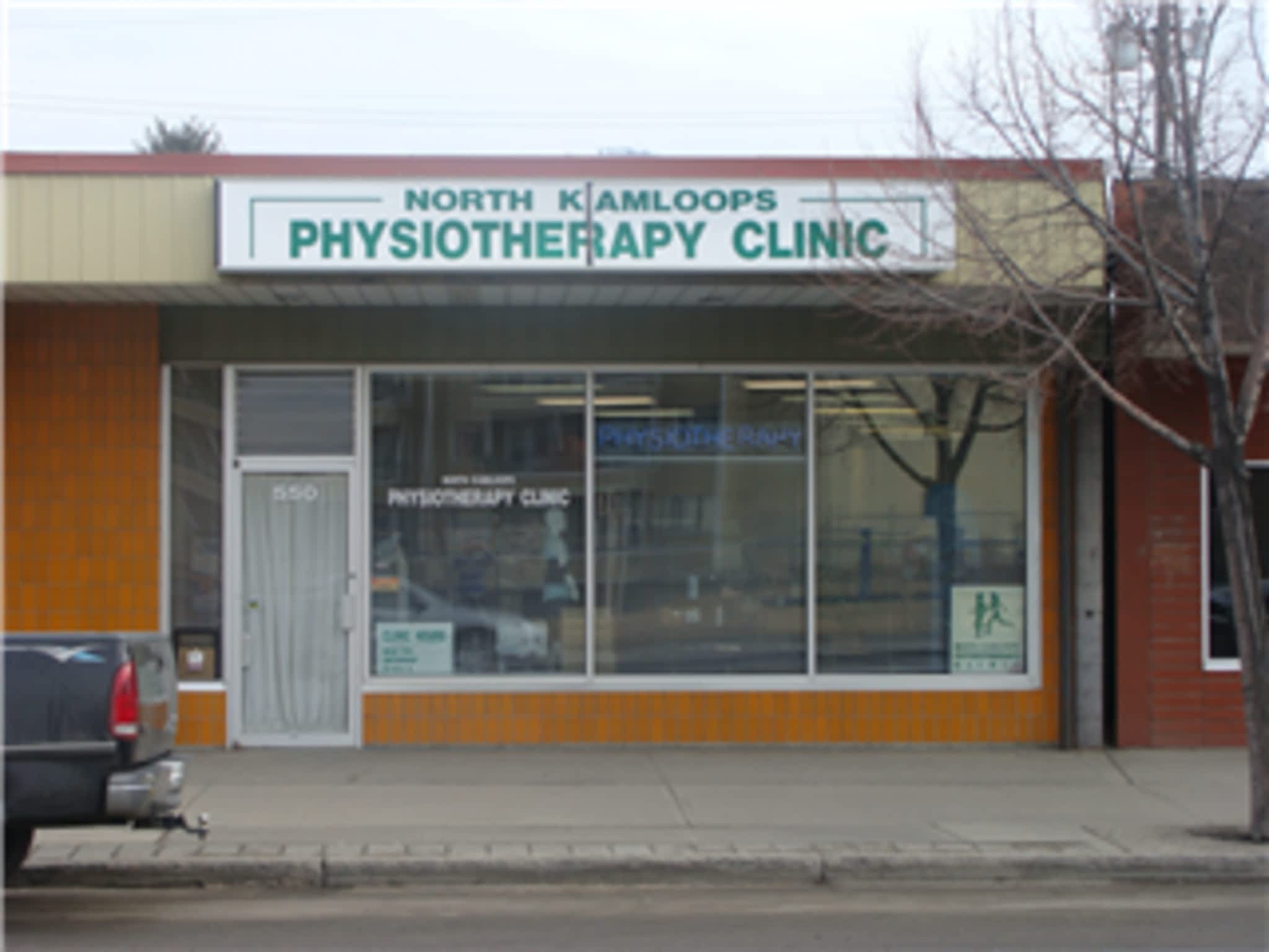 North Kamloops Physiotherapy Clinic Kamloops, BC 550 Tranquille Rd
