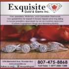Exquisite Gold & Gems Inc - Réparation de montres