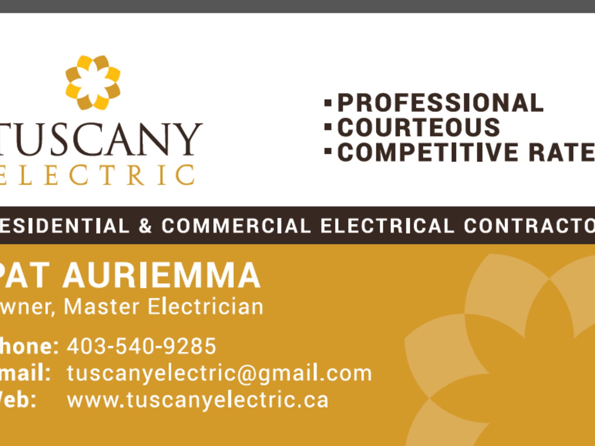 photo Tuscany Electric Inc