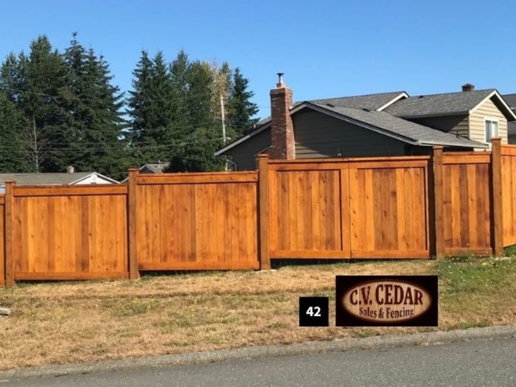 photo C.V. Cedar Sales & Fencing Ltd