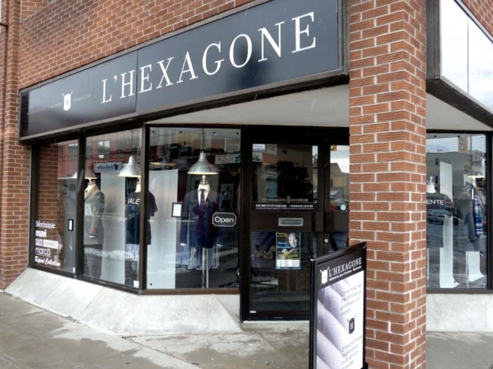 photo L'Hexagone Menswear Inc