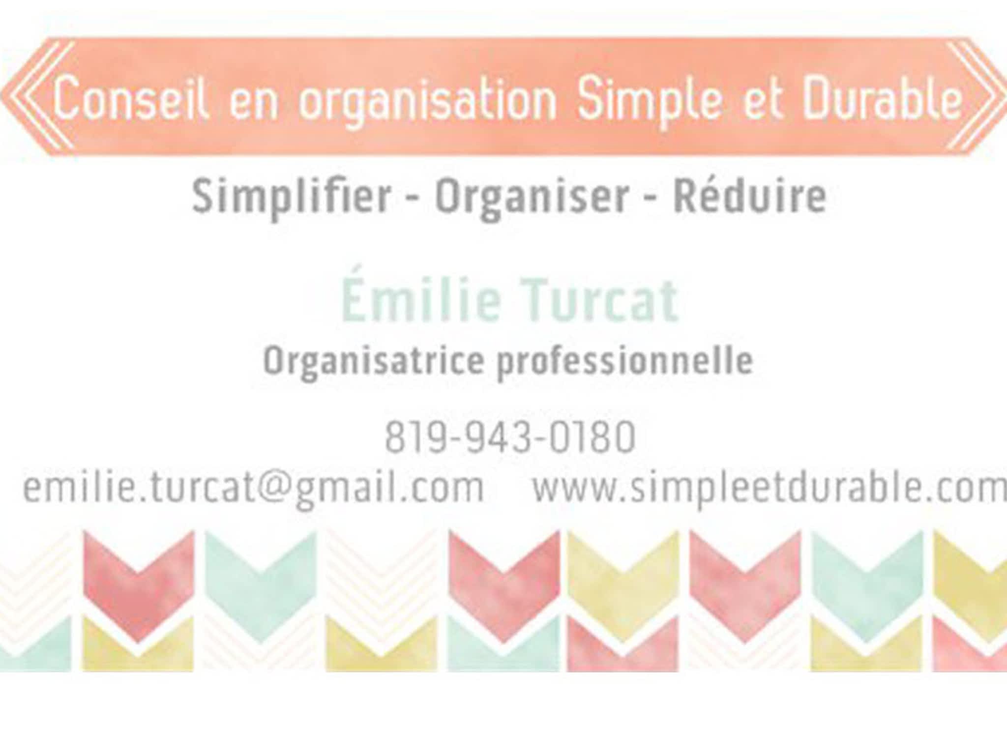 photo Simple et Durable - Conseil en Organisation