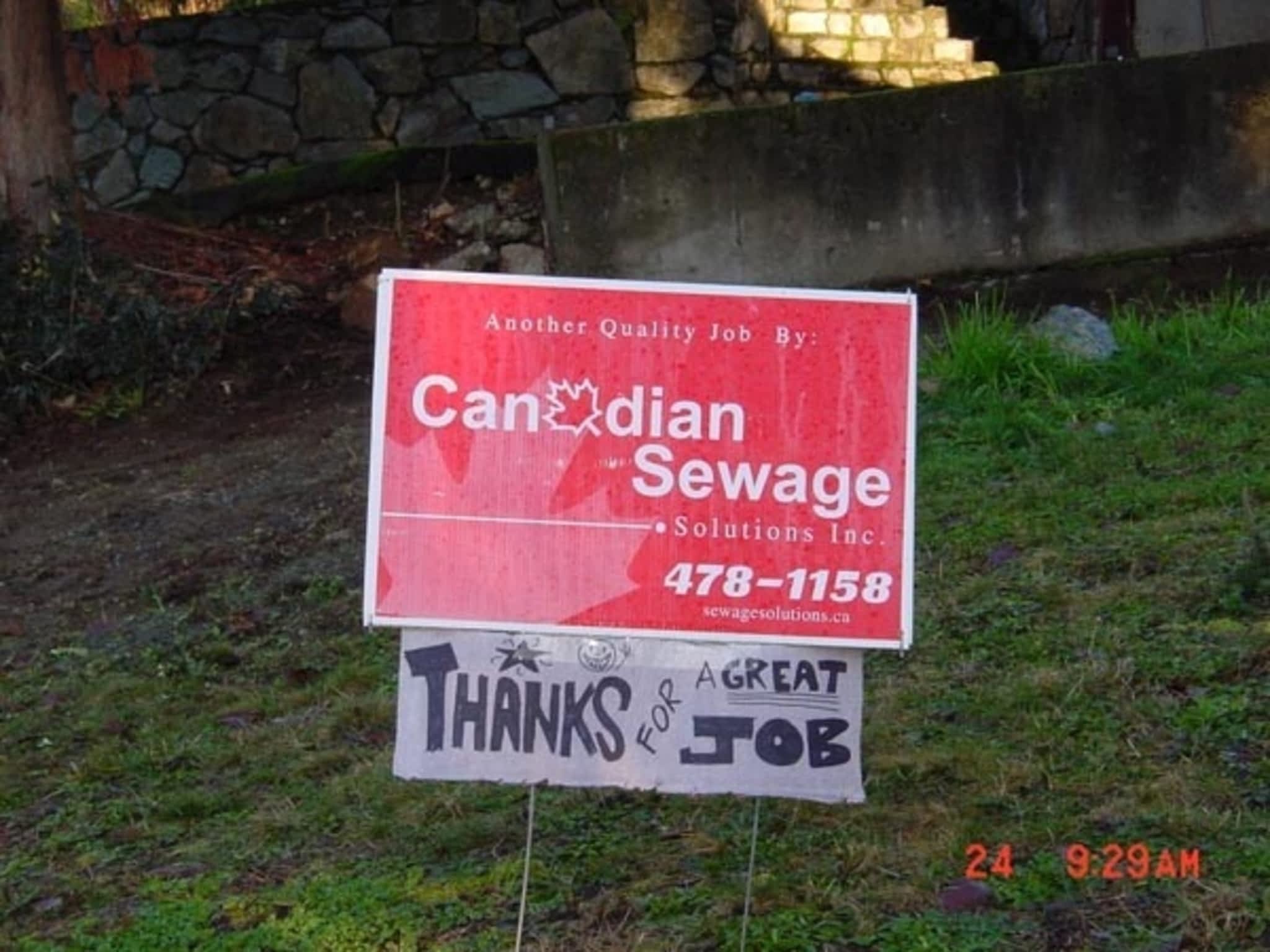 photo Canadian Sewage Solutions