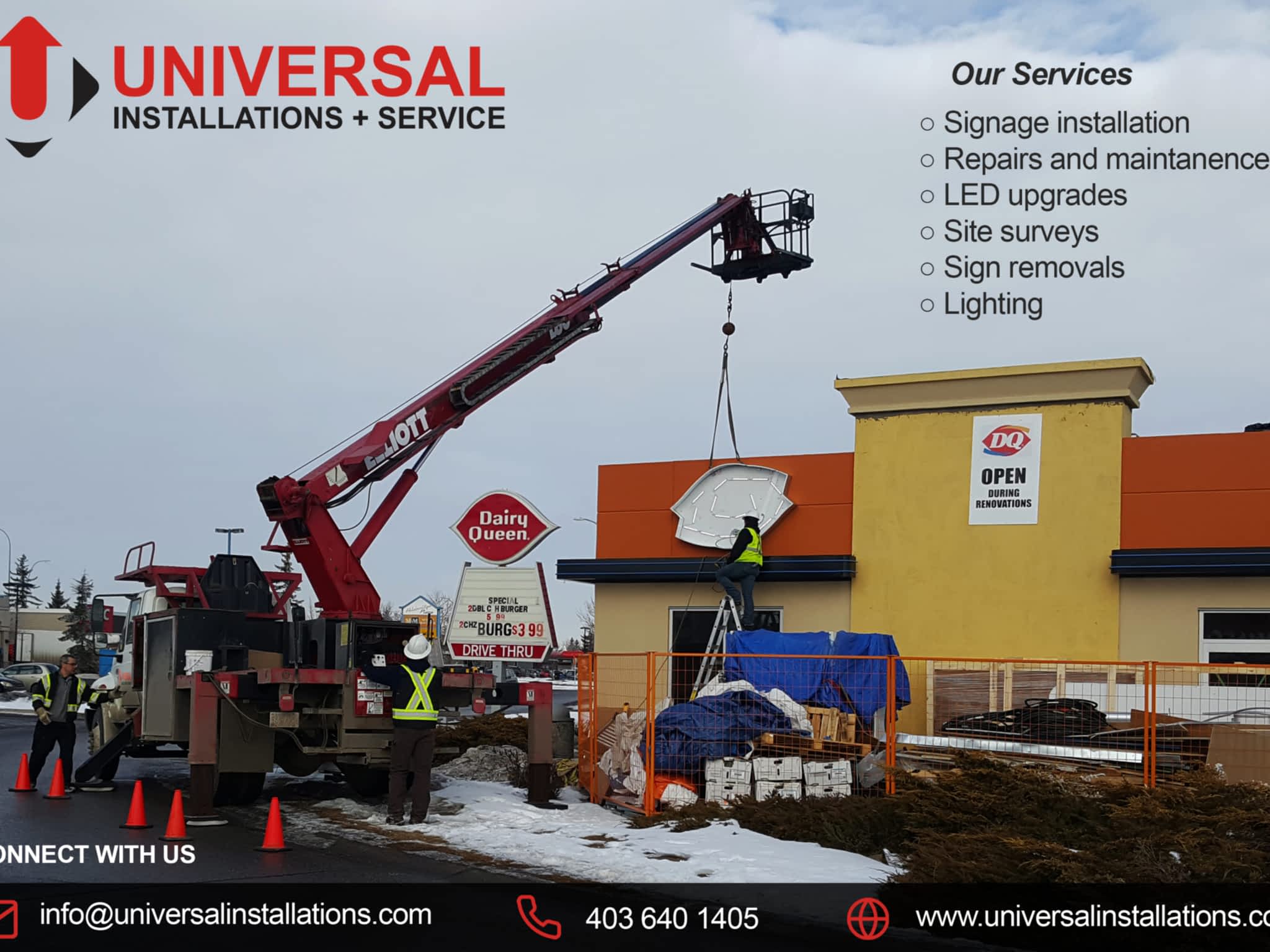 photo Universal Installations