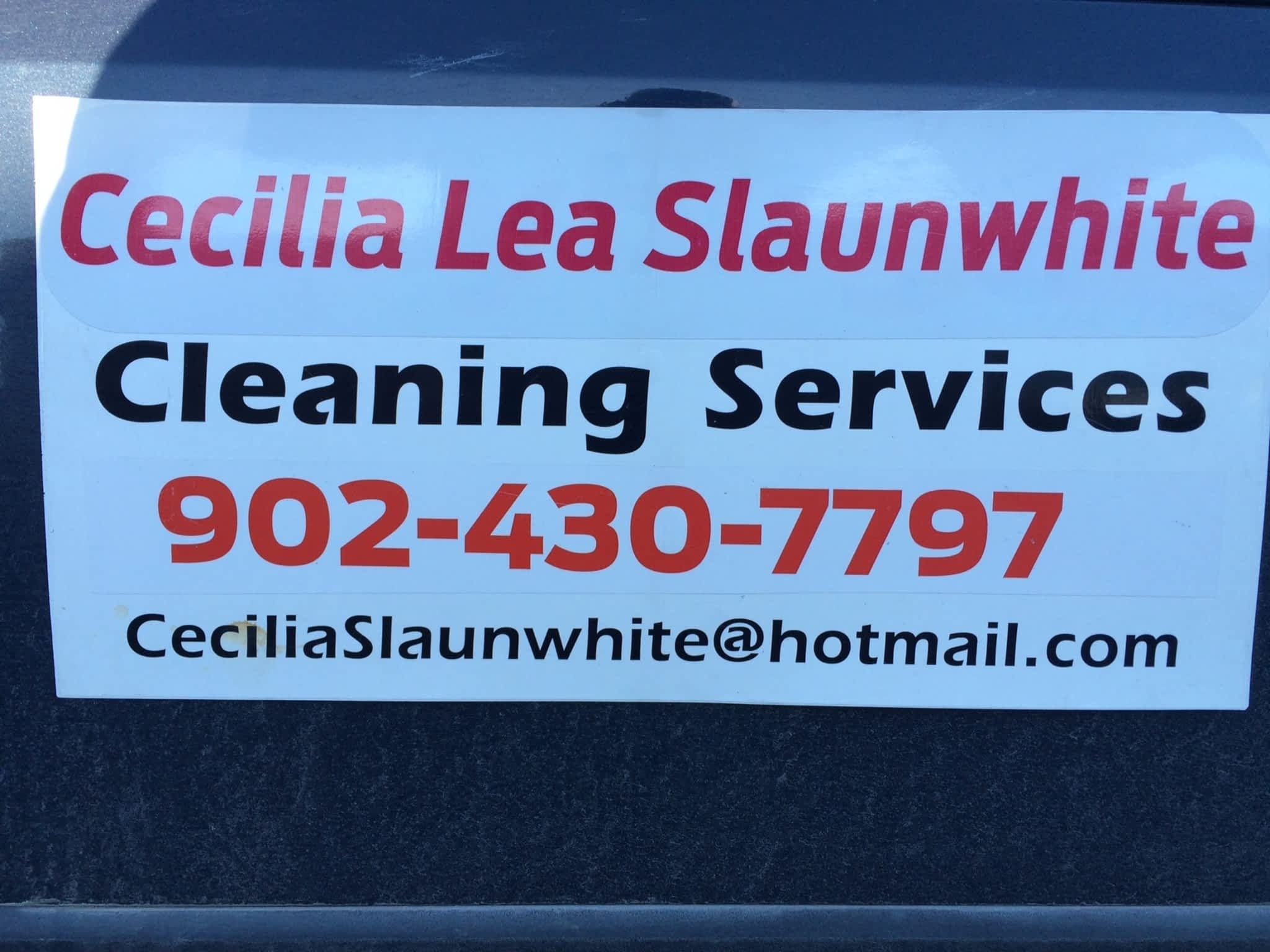 photo Cecilia Lea Slaunwhite Cleaning Services