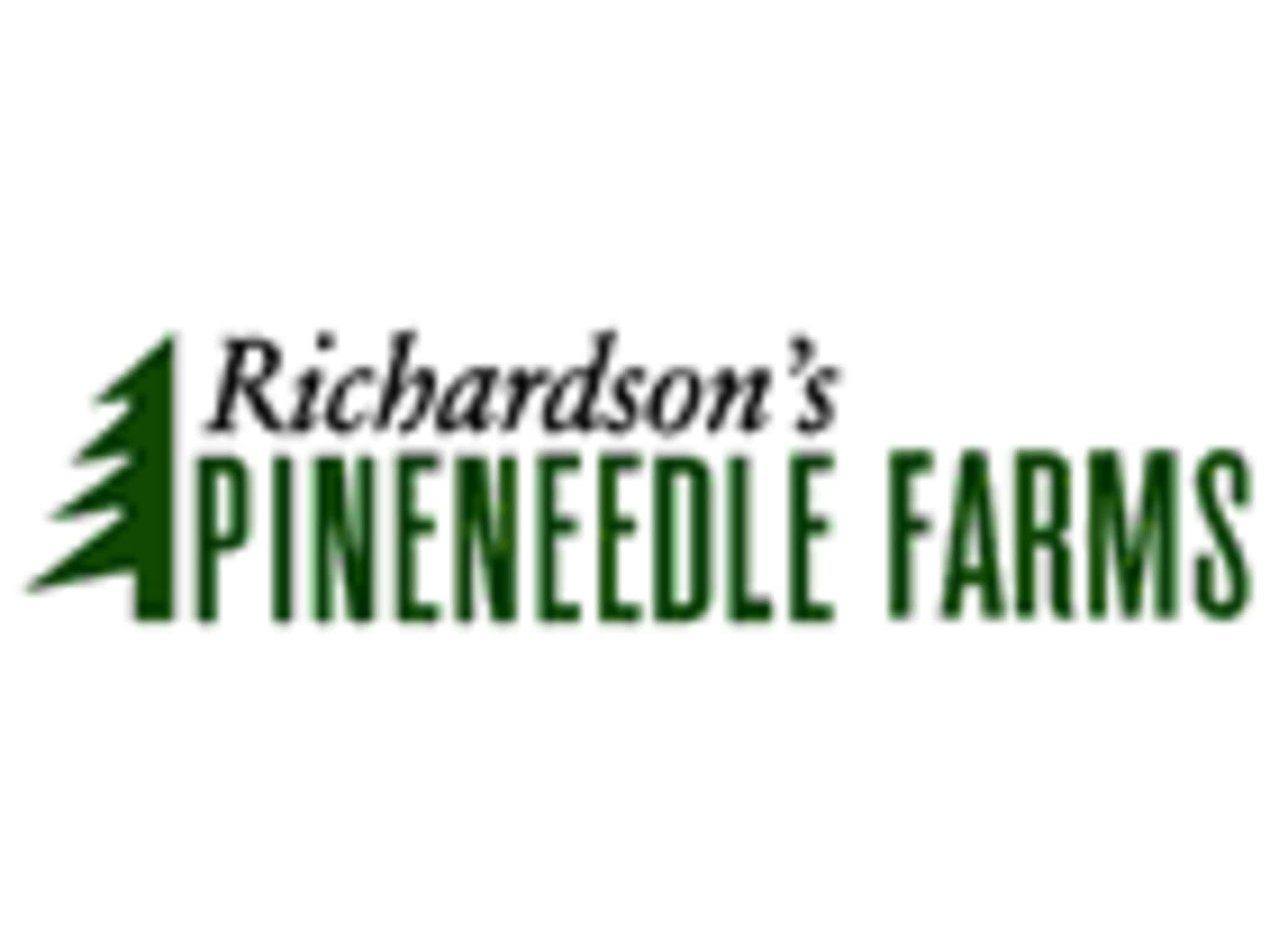 photo Richardson's Pineneedle Farms