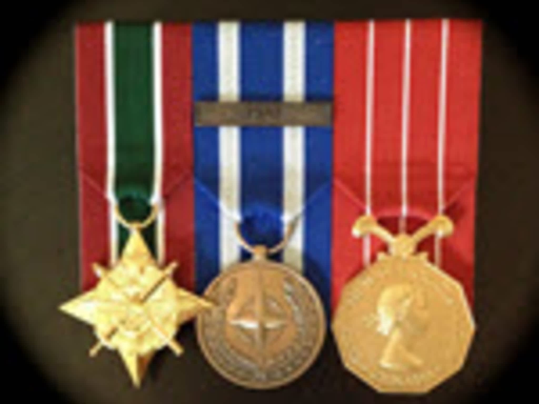 photo Fern's Medal Mounting