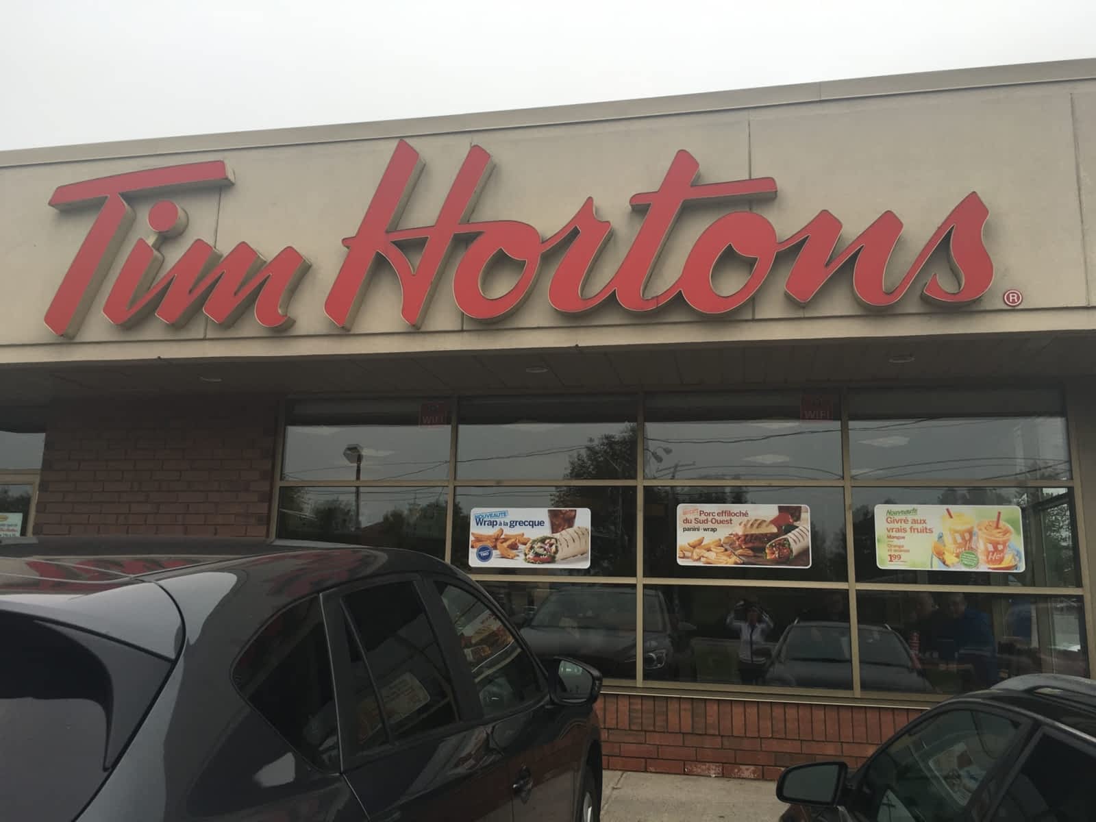 Tim Hortons Temporarily Closed Menu et Prix 1067 Boul Piexi Nord